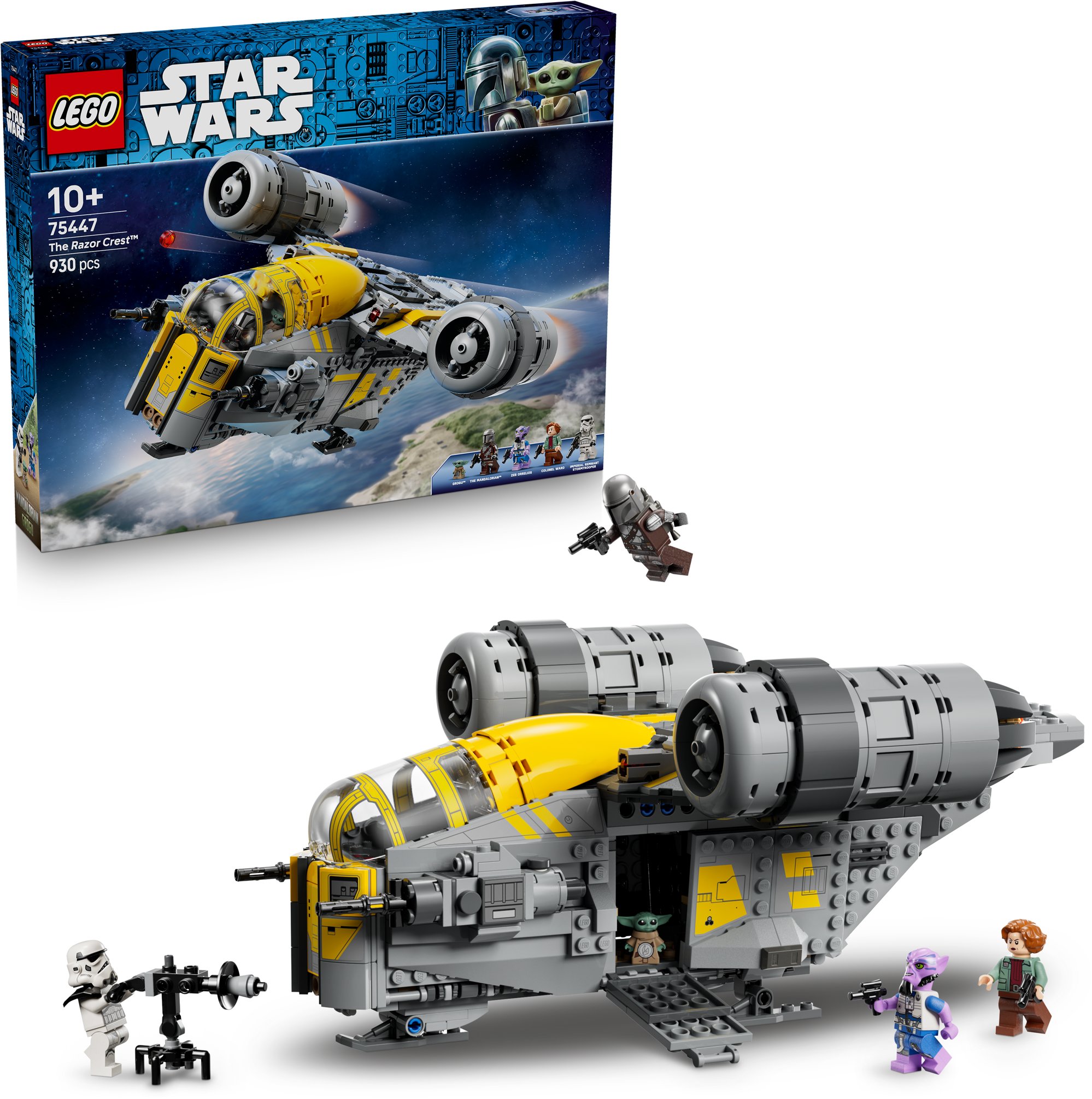 LEGO Star Wars 75447 Razor Crest stavebnice s minifigurkami
