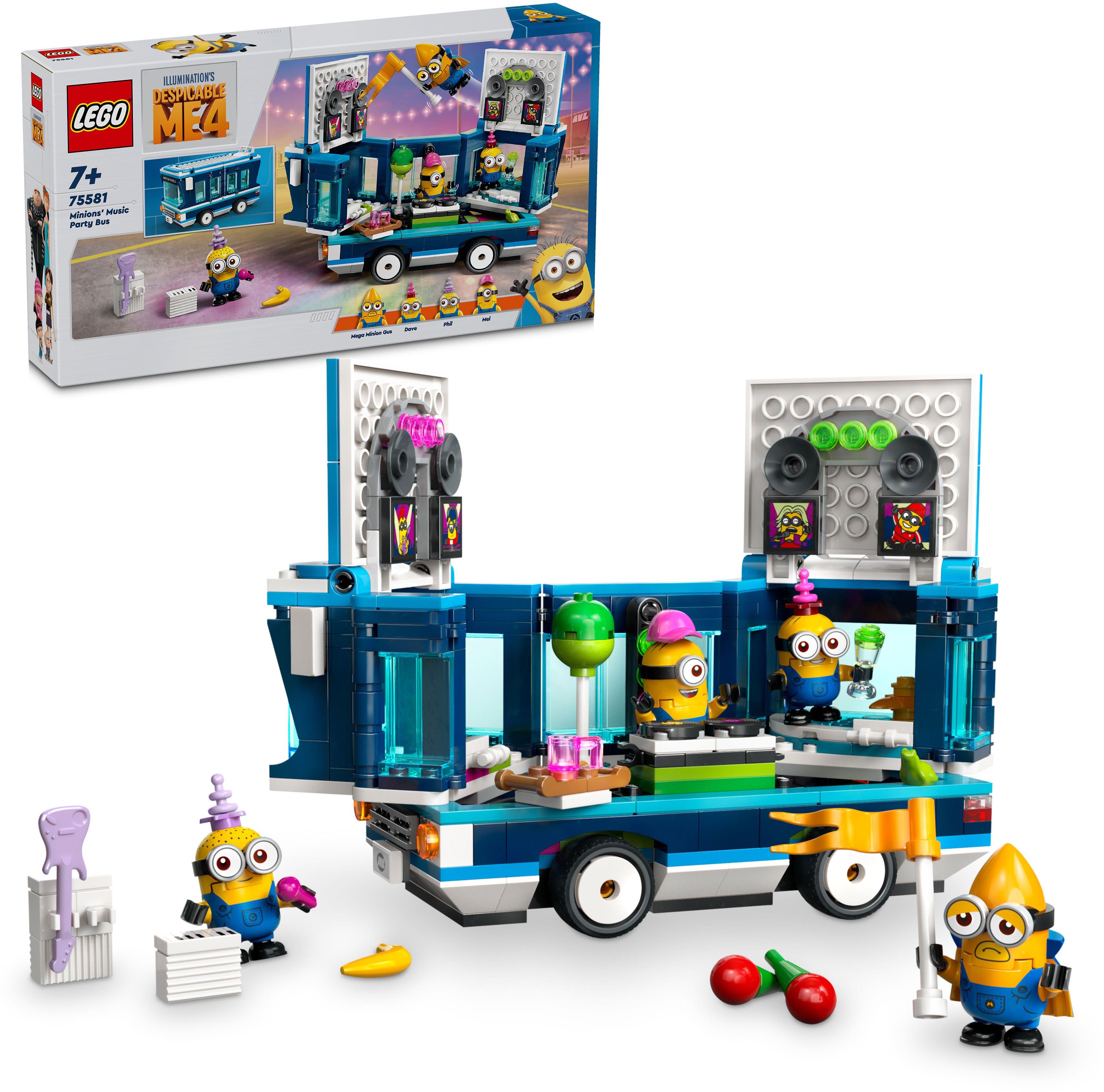 LEGO Já, padouch 4 75581 Mimoni a hudební párty autobus