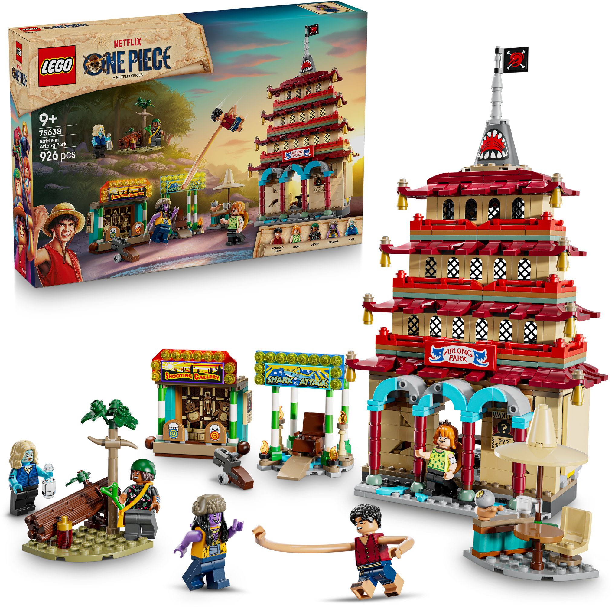 LEGO® ONE PIECE 75638 Bitva v Arlongově parku s minifigurkami