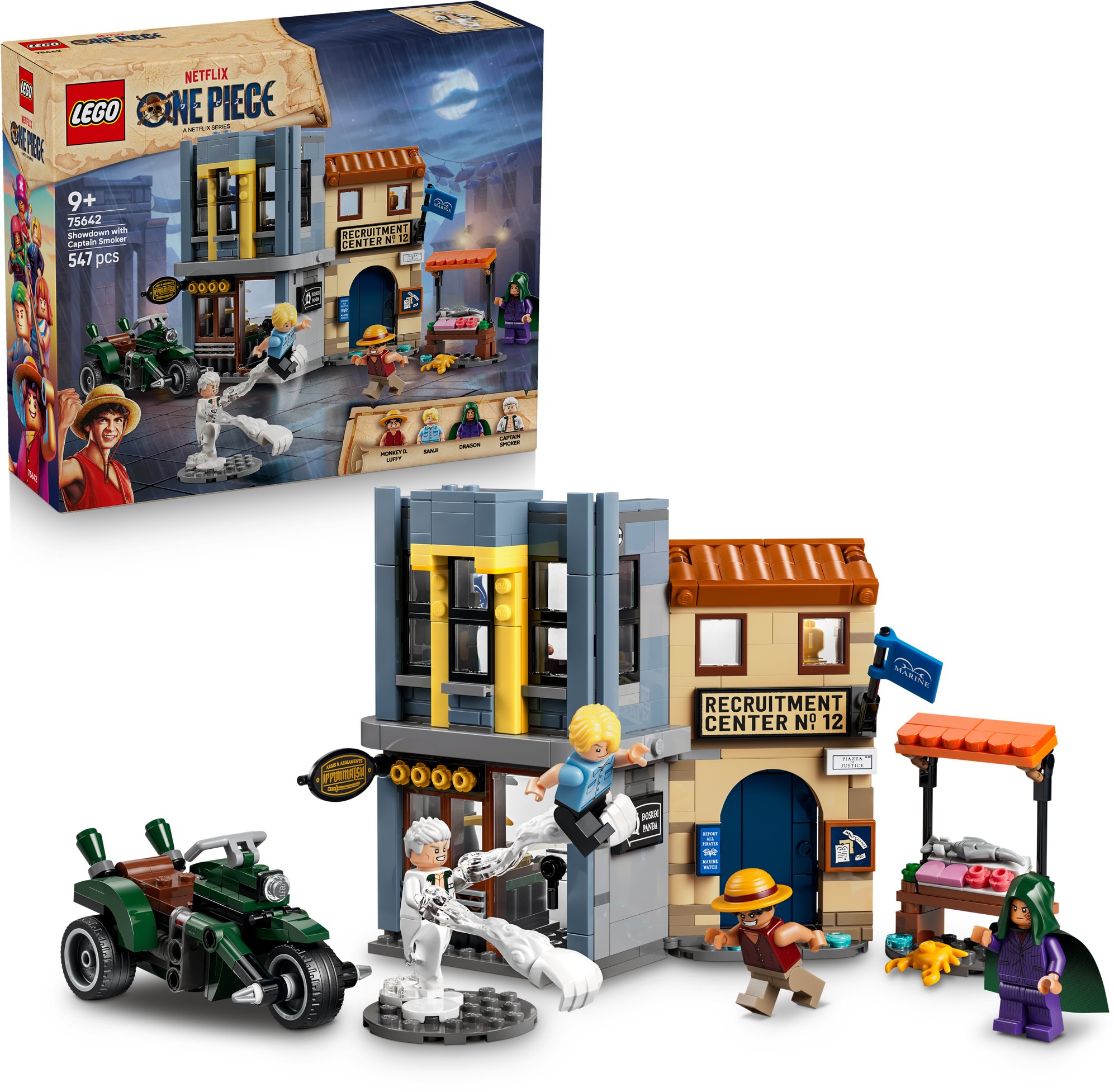 LEGO® ONE PIECE 75642 Souboj s kapitánem Smokerem