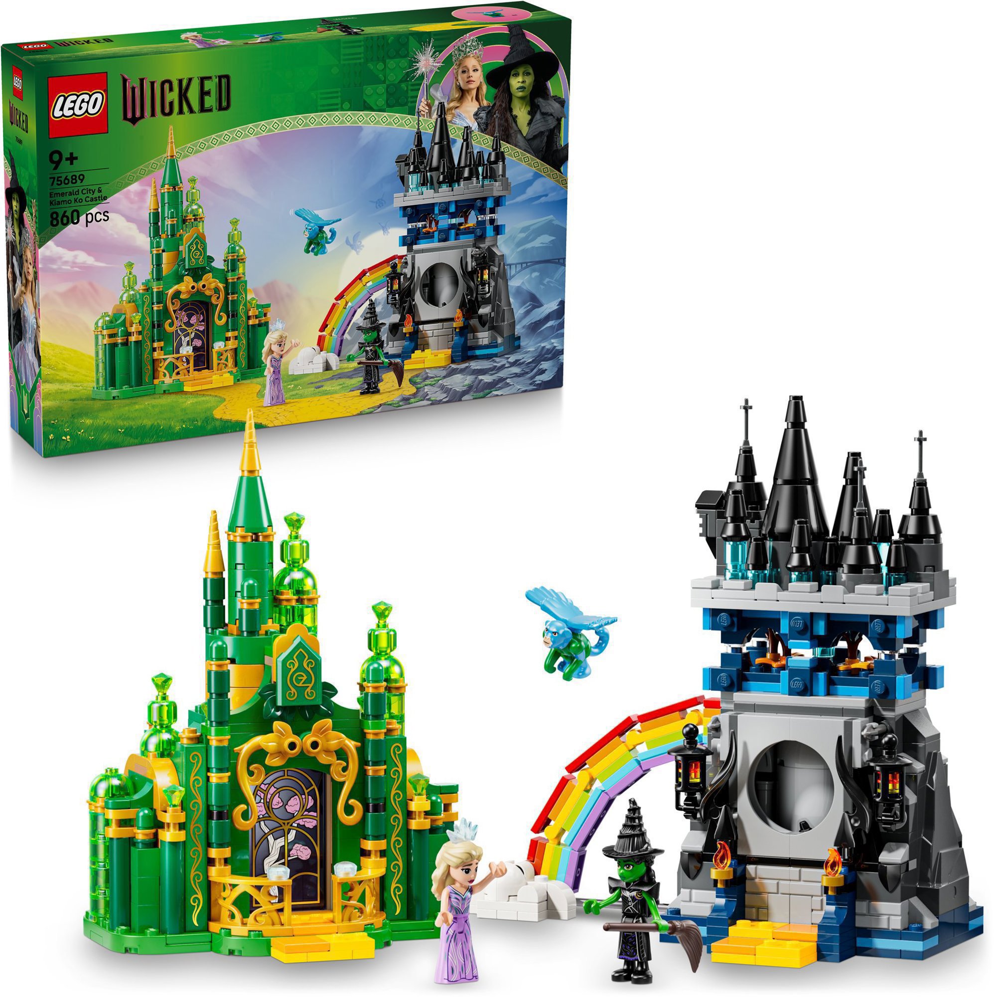 LEGO Wicked 75689 Emerald City a zámek Kiamo Ko