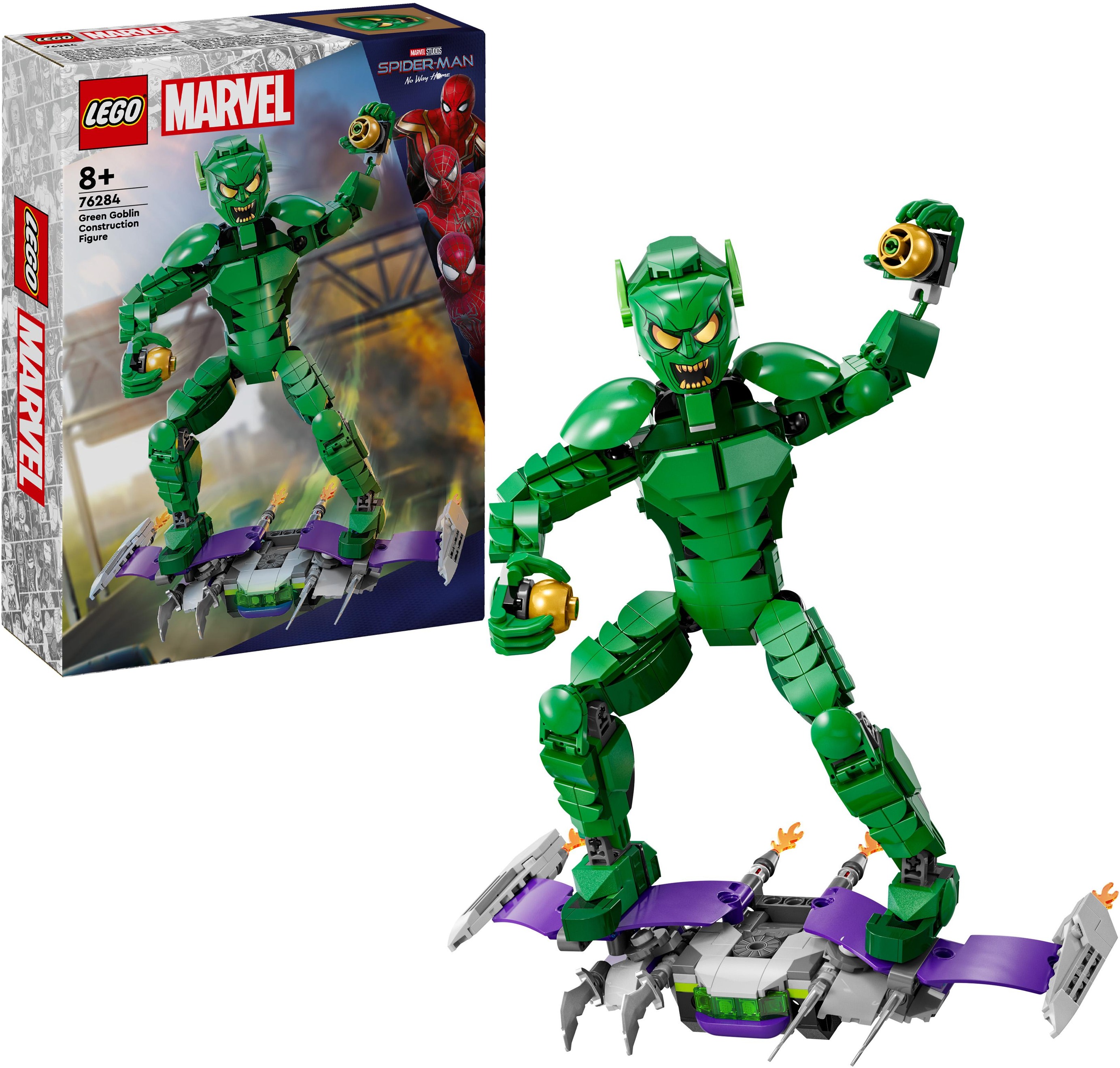 LEGO® Marvel 76284 Sestavitelná figurka Zelený Goblin