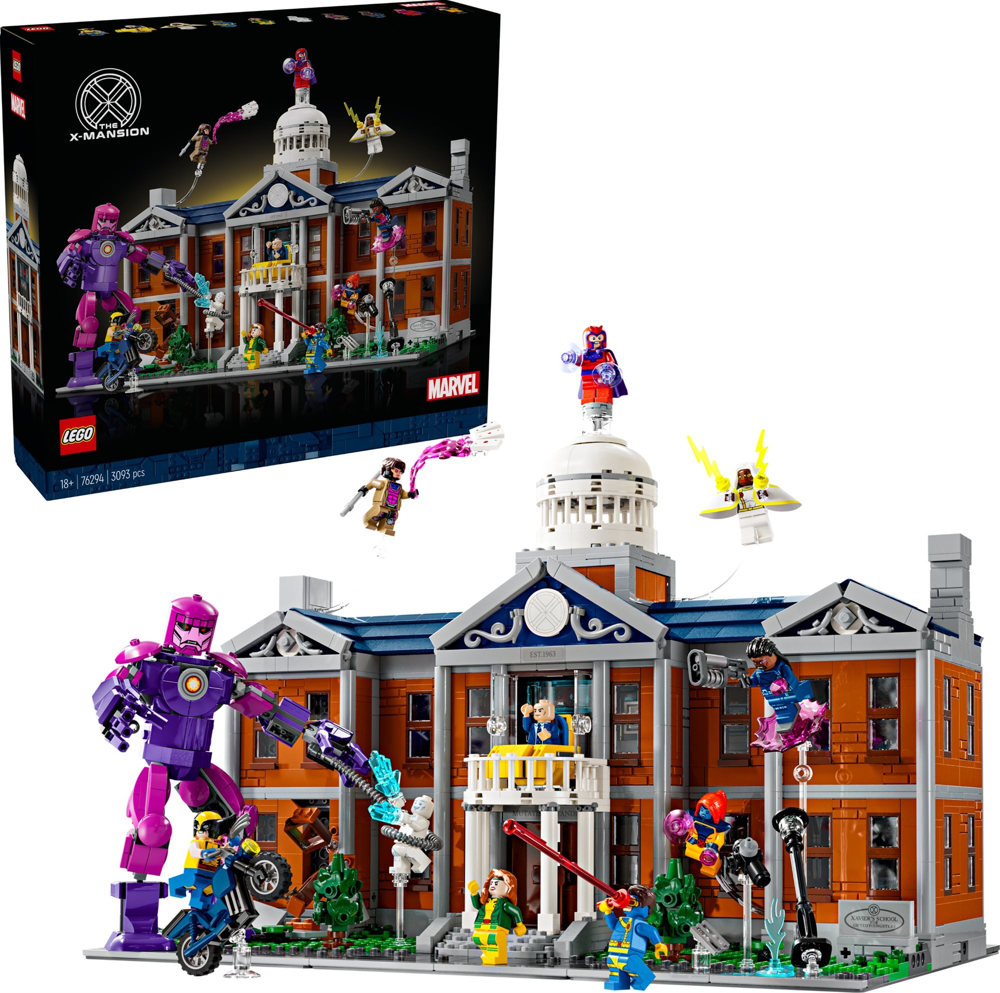 LEGO® Marvel 76294 X-Men: Sídlo X-Mansion s minifigurkami