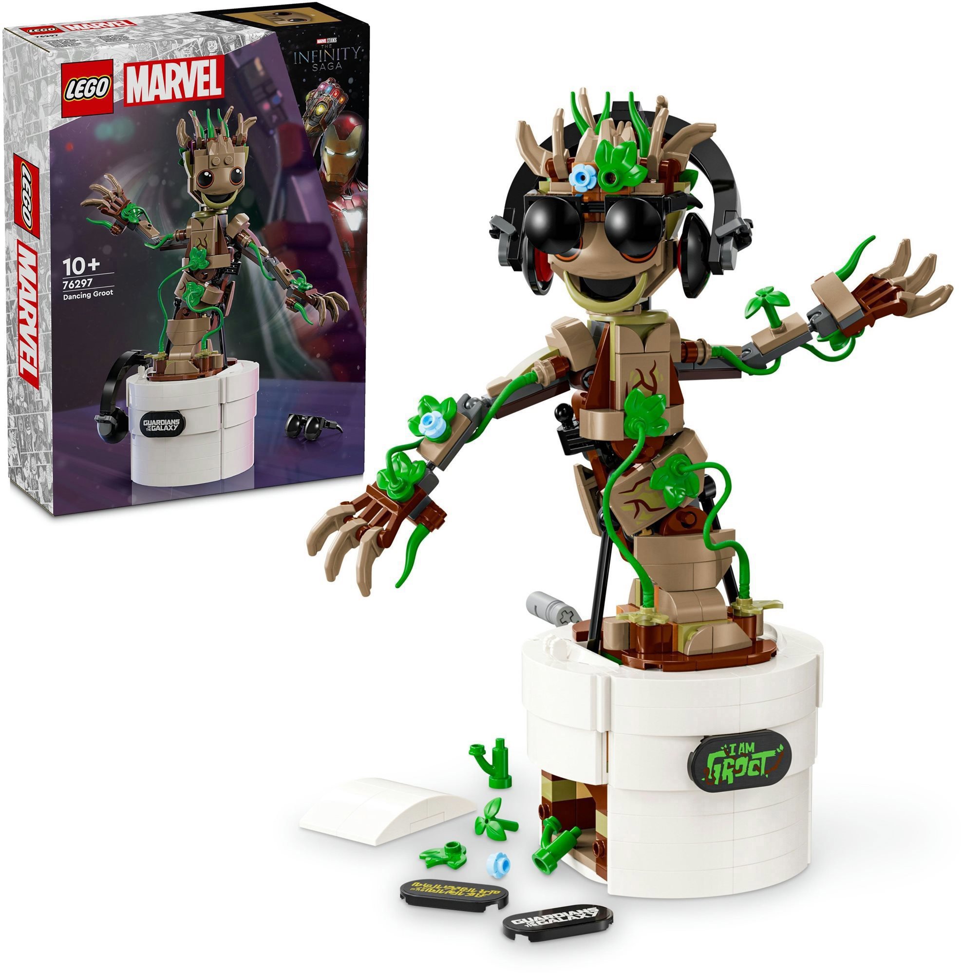 Stavebnice LEGO Marvel 76297 Tančící Groot