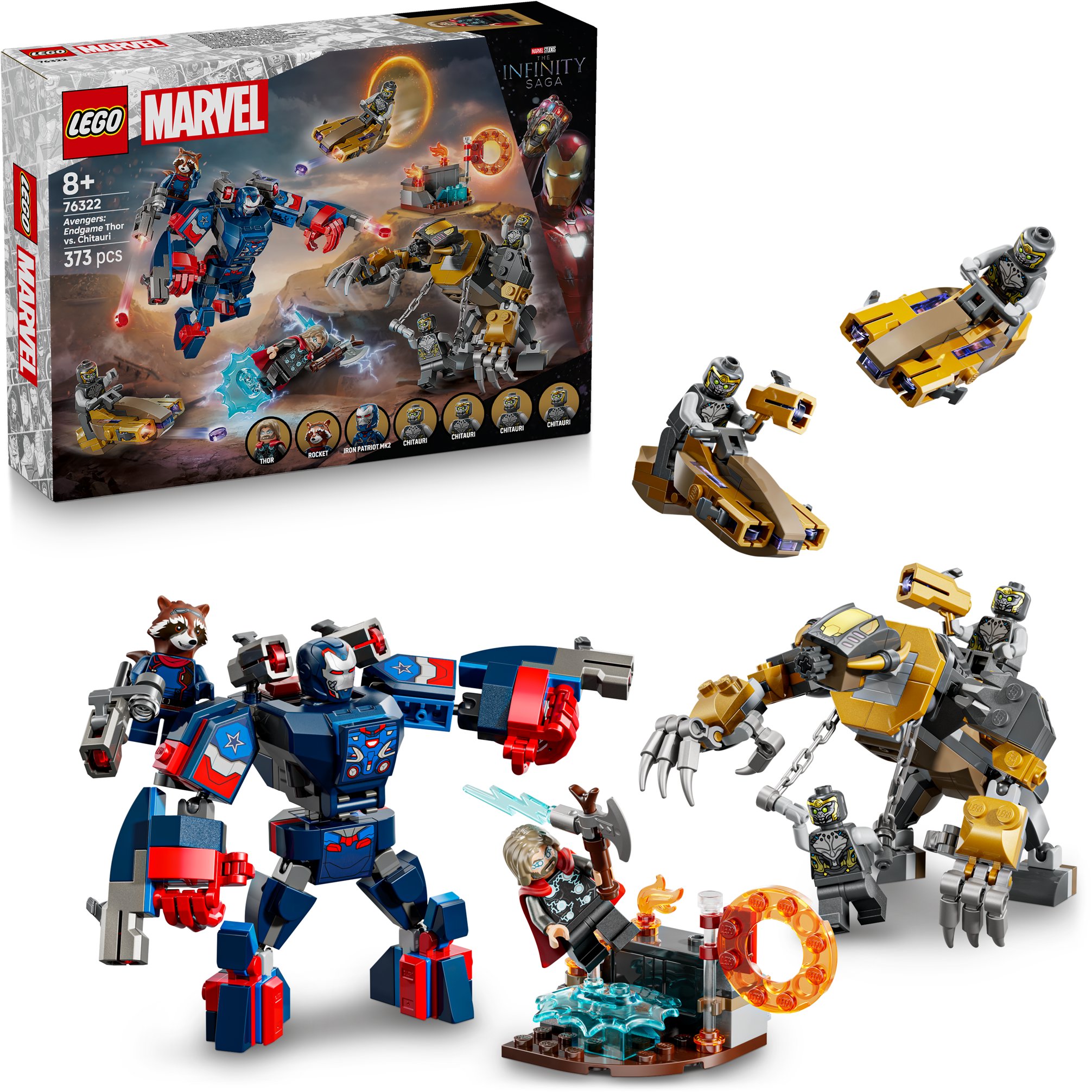 LEGO® Marvel 76322 Thor vs. Chitauri stavebnice