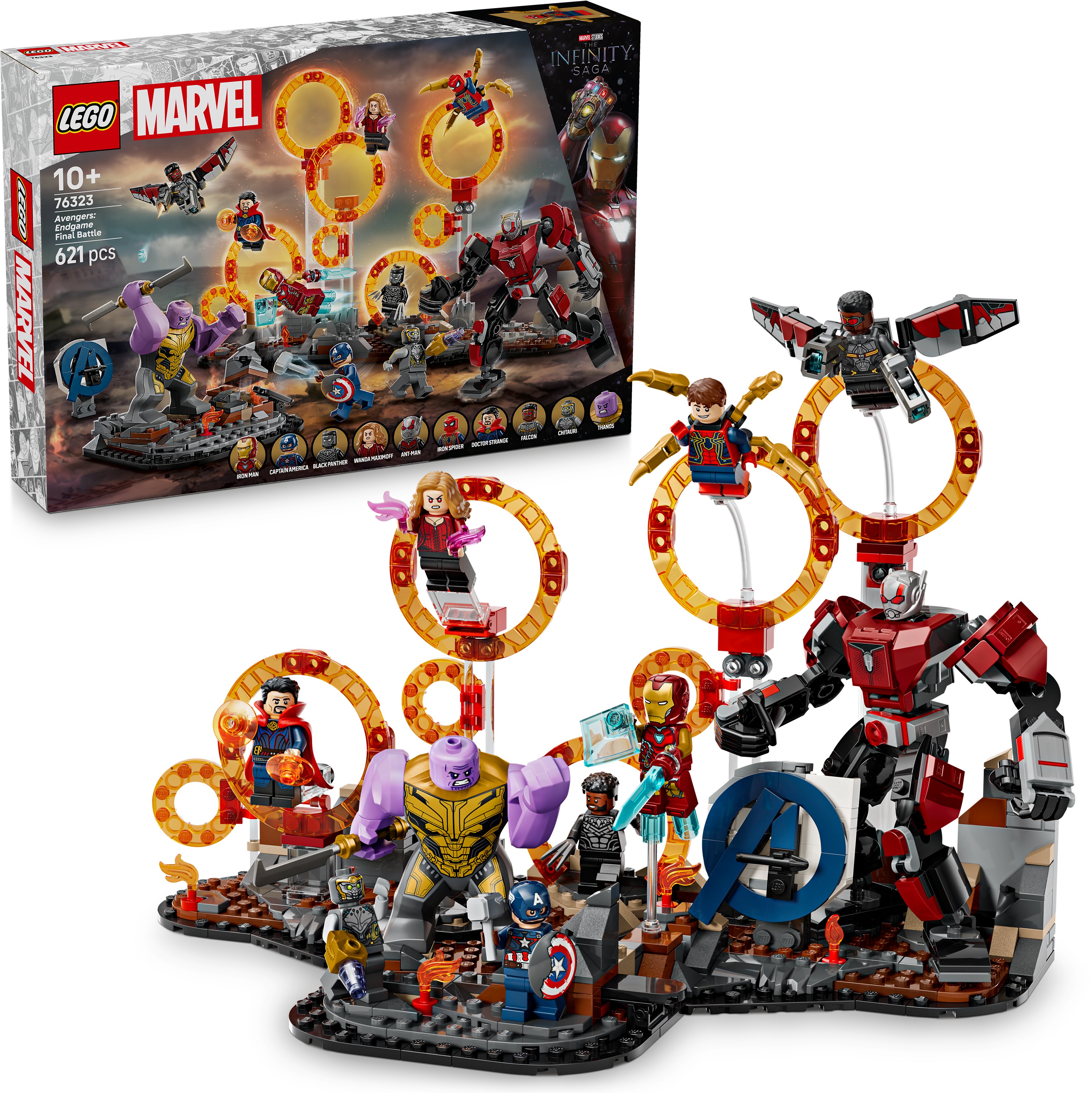 LEGO® Marvel 76323 Avengers: Endgame Poslední bitva - stavebnice s minifigurkami