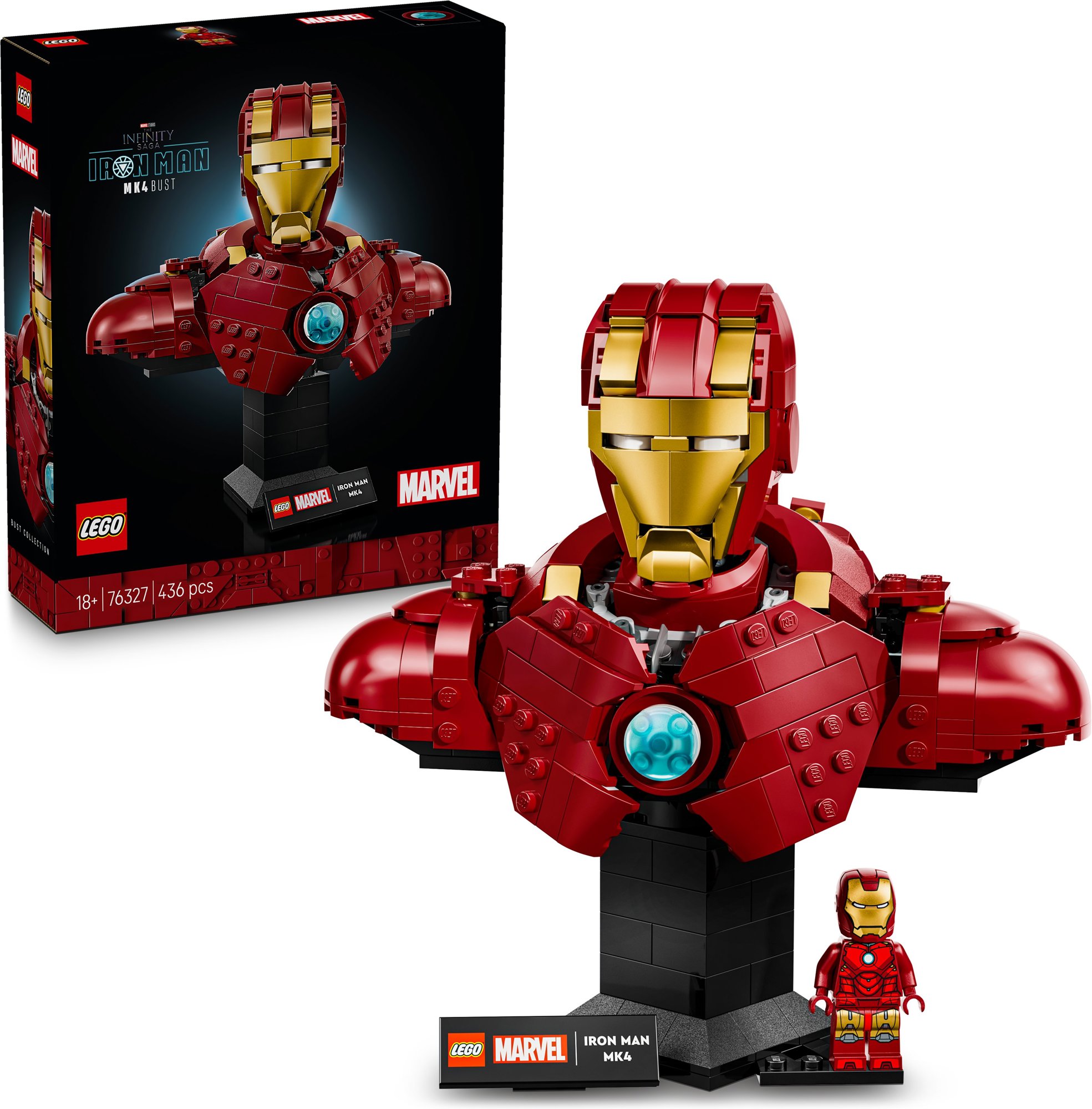 Busta Iron Man MK4 od LEGO®