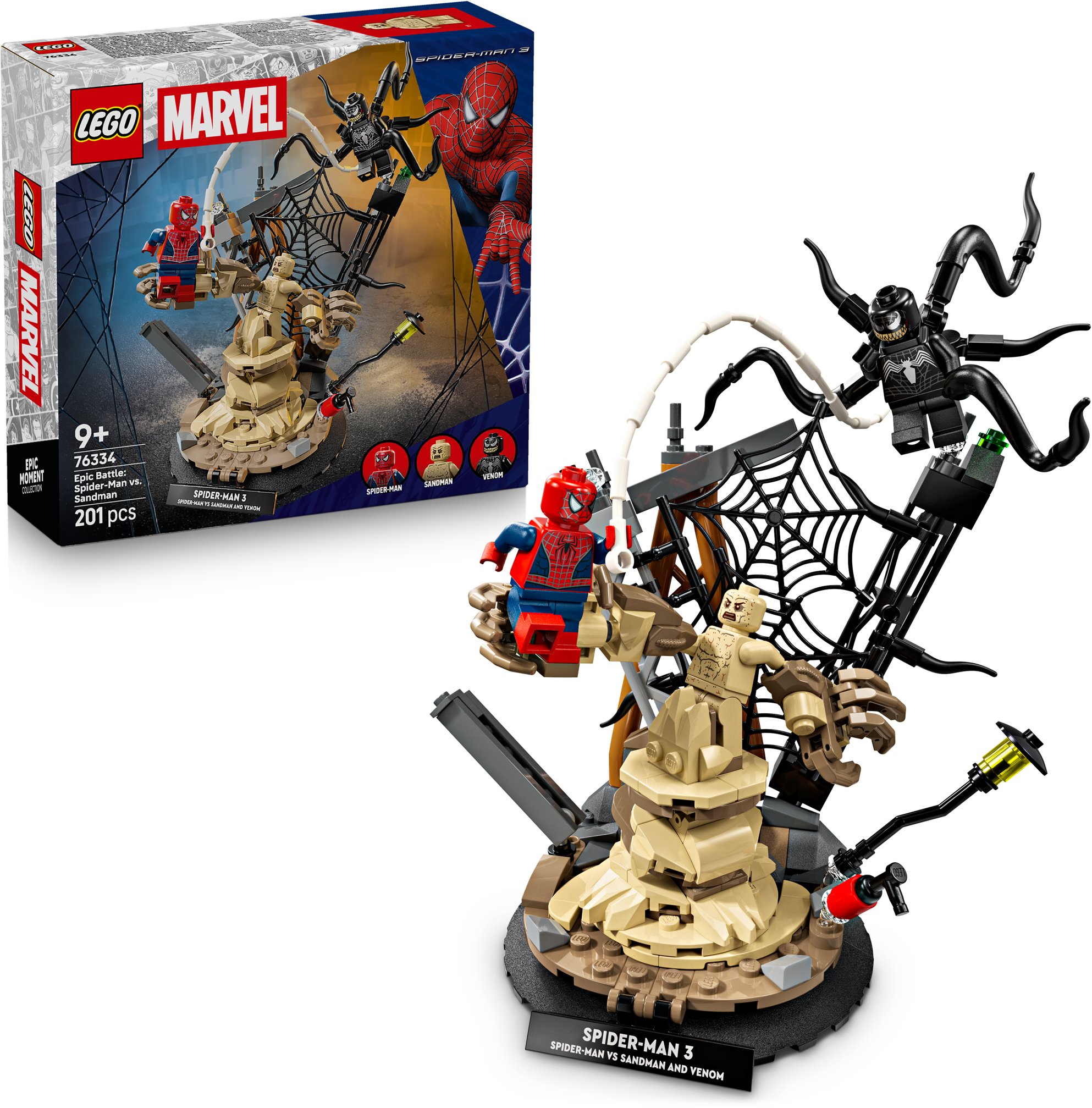 LEGO® Super Heroes 76334 Epický souboj: Spider-Man vs. Sandman