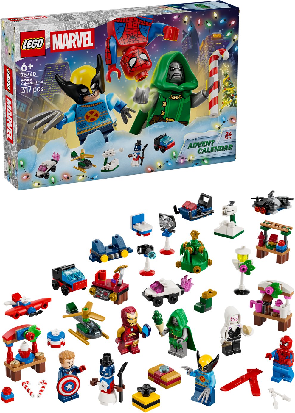 LEGO® | Marvel 76340 Adventní kalendář 2026