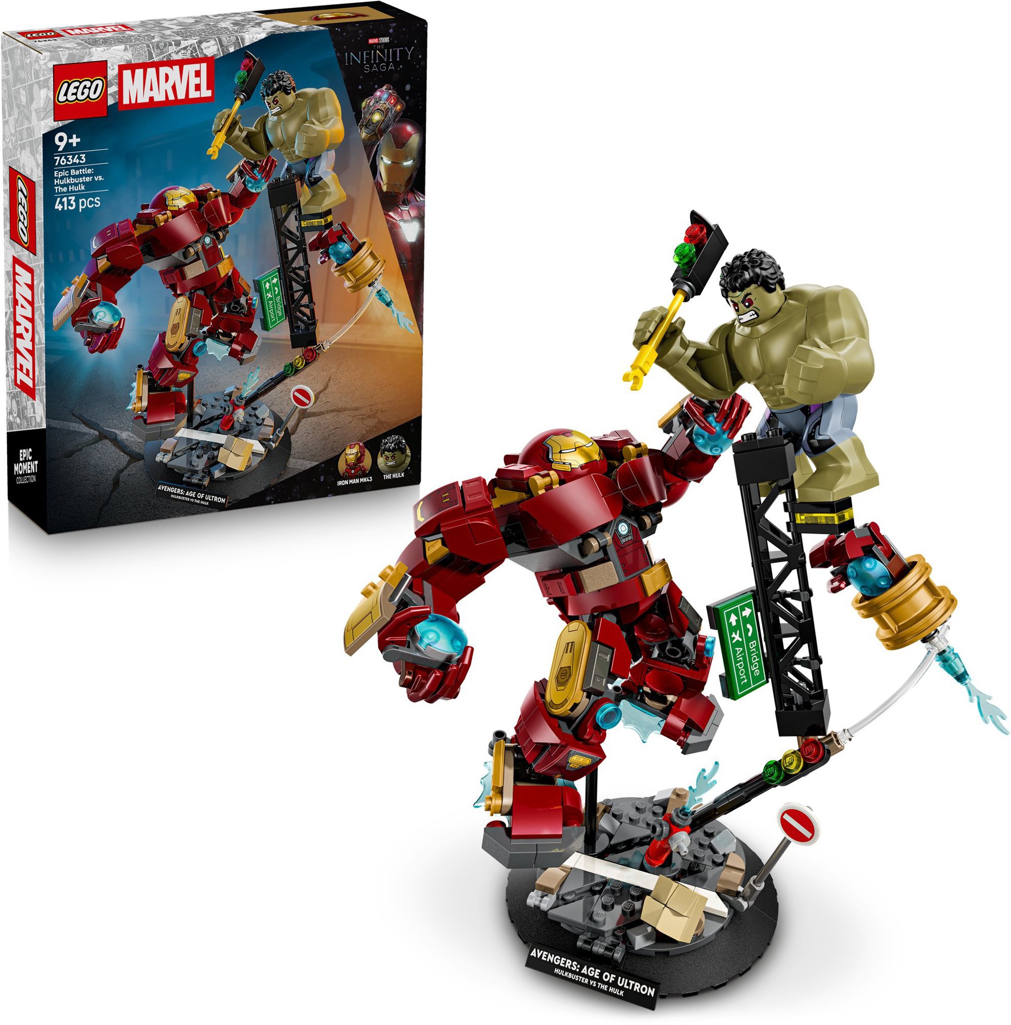 LEGO® Super Heroes 76343 Epický souboj: Hulkbuster vs. Hulk