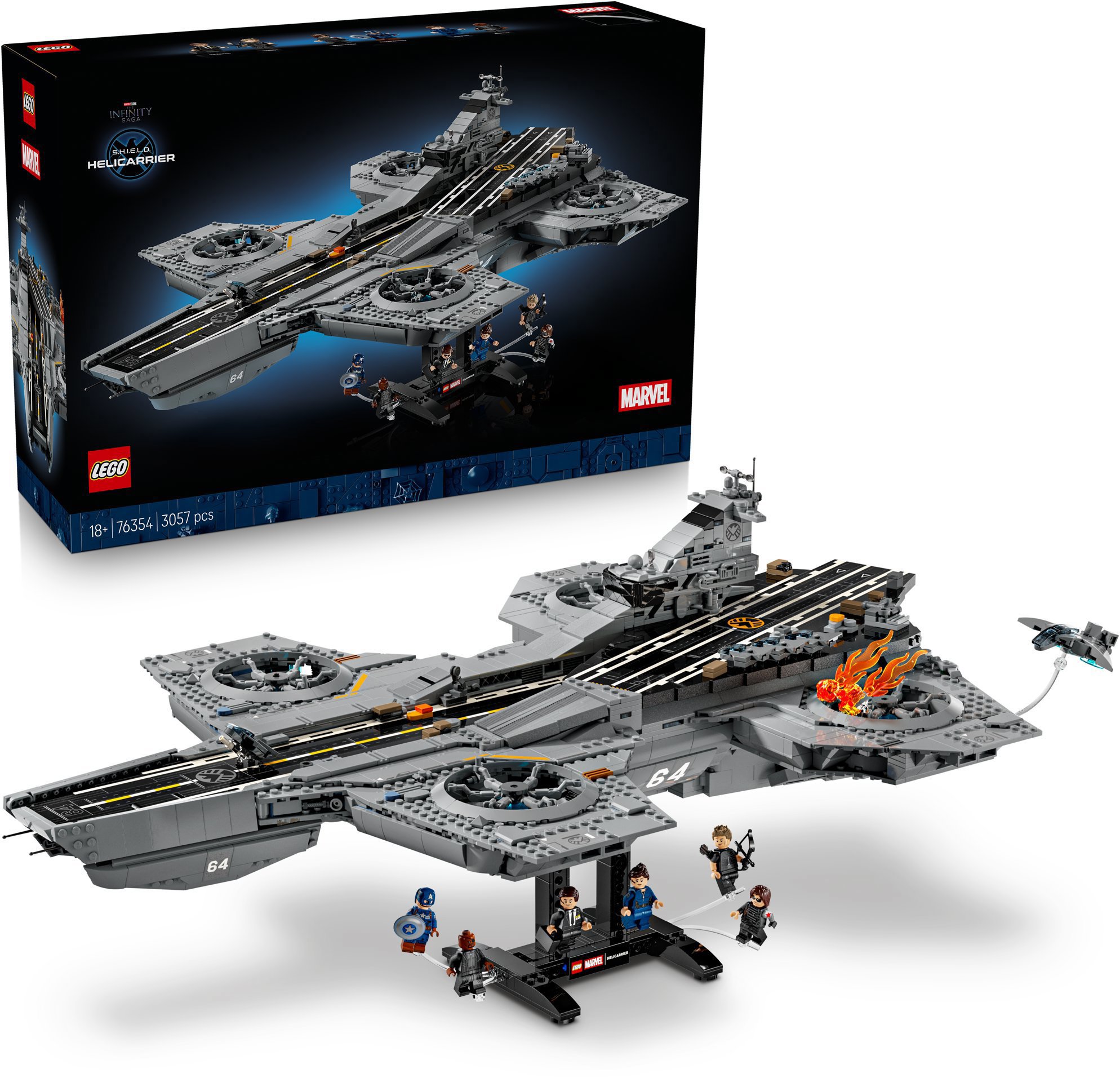 LEGO Marvel 76354 Helicarrier S.H.I.E.L.D.