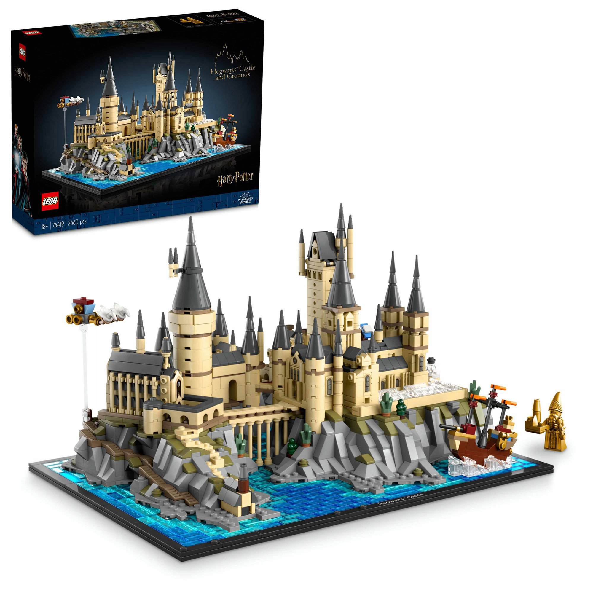 LEGO Harry Potter 76419 Bradavický hrad a okolí - stavebnice s minifigurkami