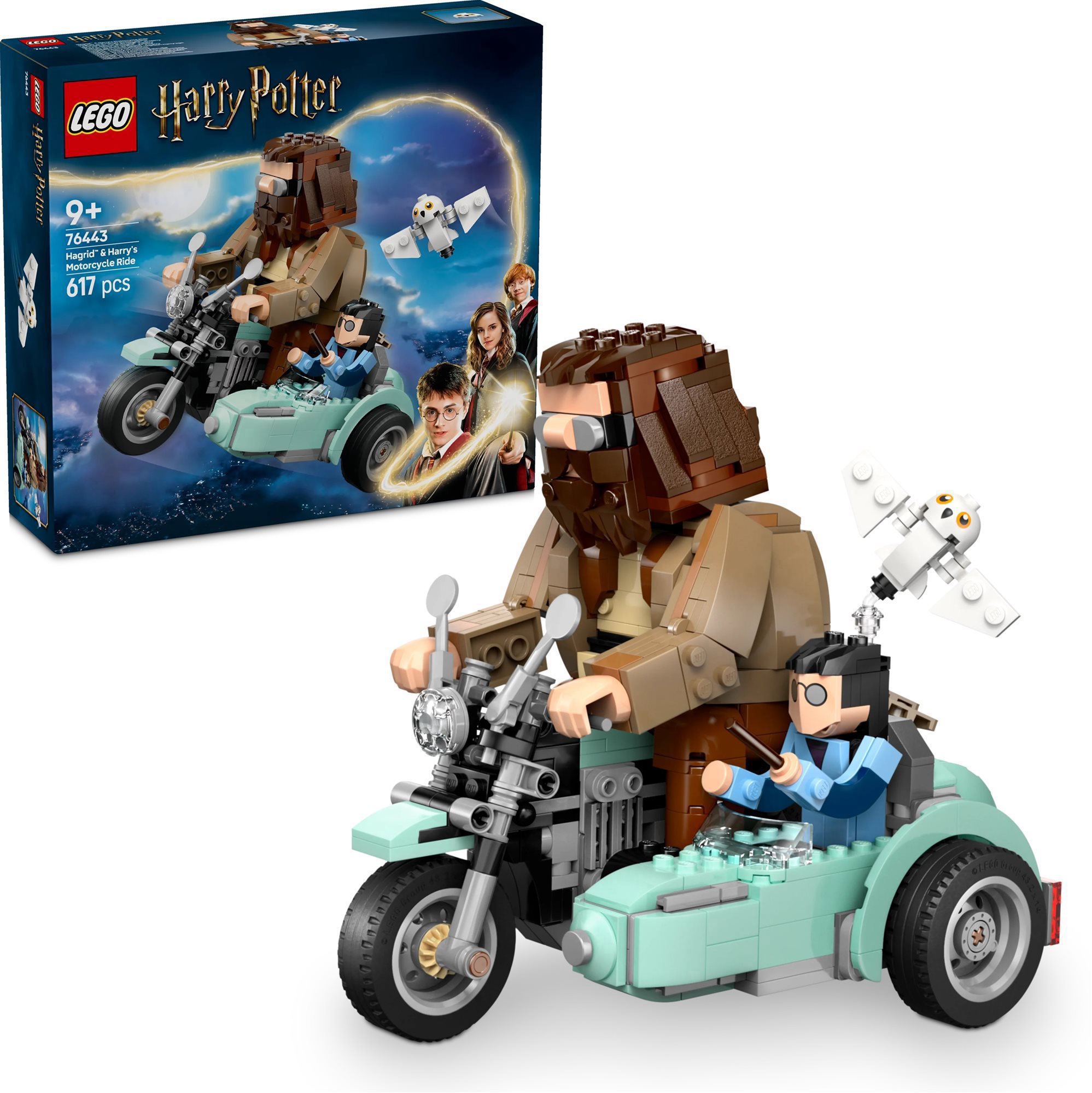 LEGO Harry Potter 76443 Hagrid a Harry na motorce