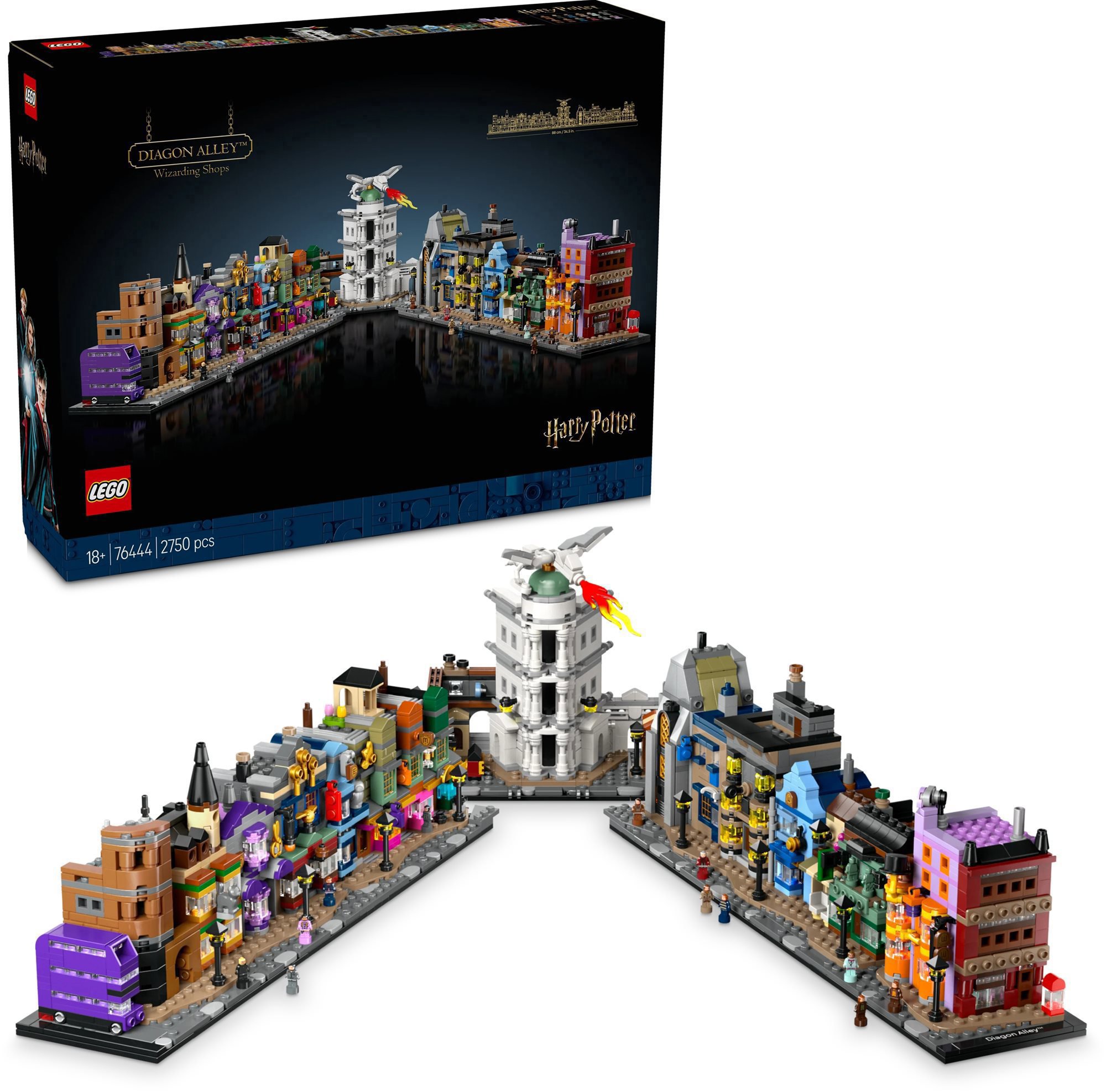 LEGO® Harry Potter™ 76444 Kouzelnické obchody v Příčné ulici - stavebnice pro děti