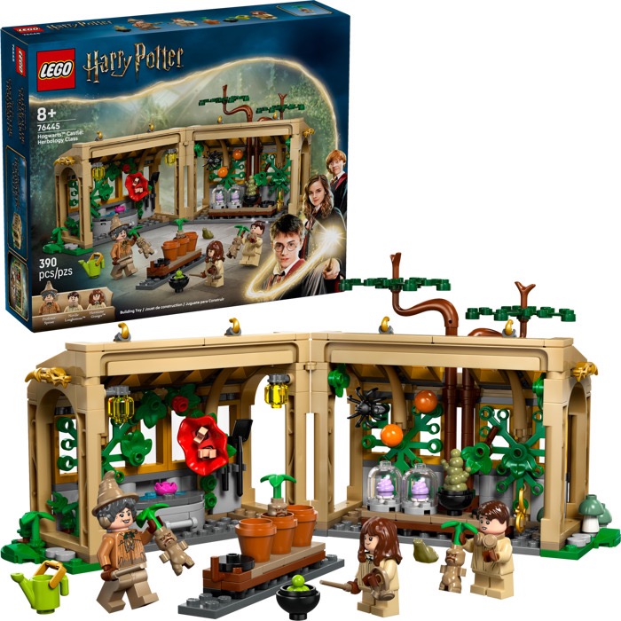 LEGO Harry Potter 76445 Bradavický hrad: Hodina bylinkářství