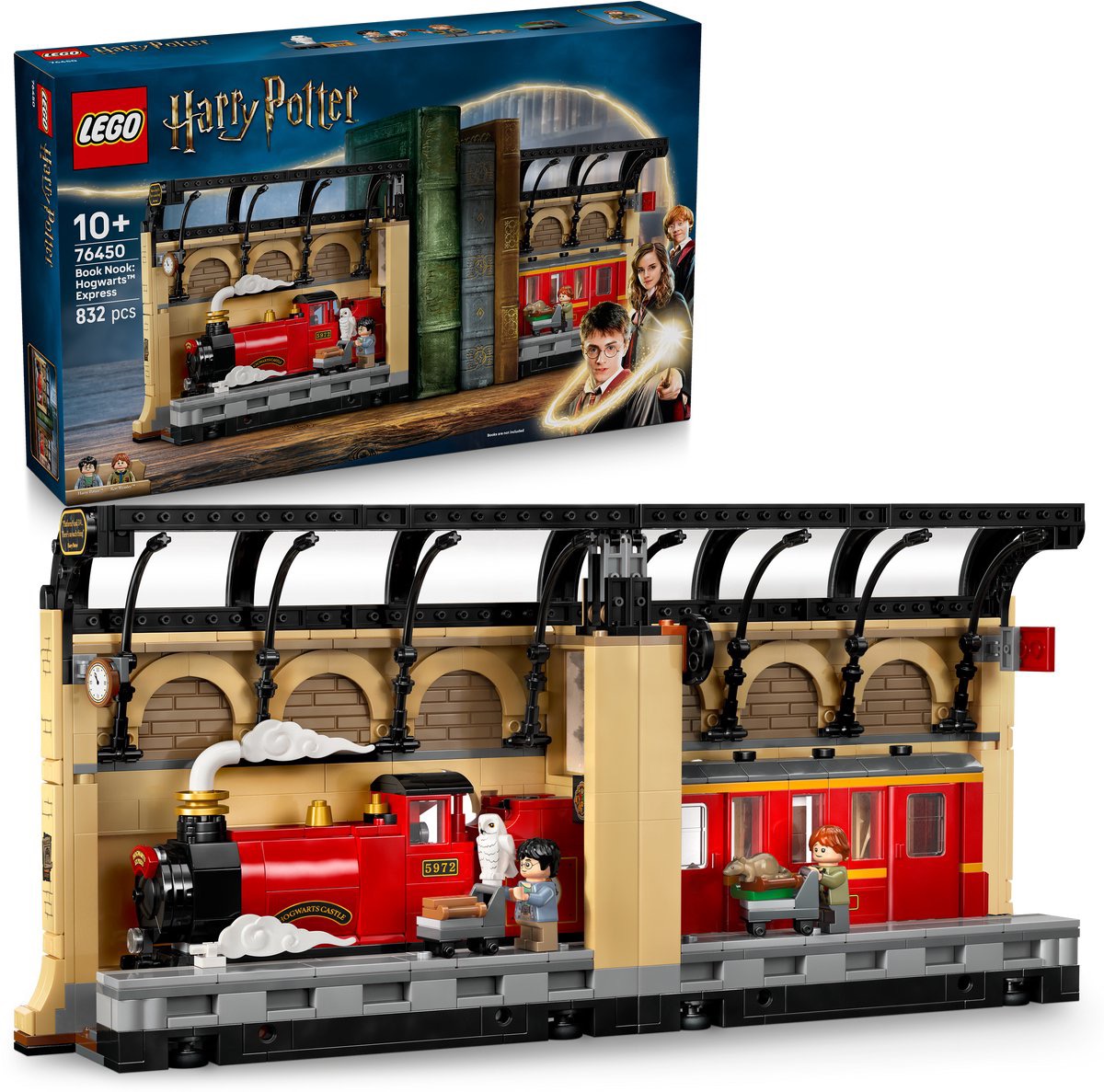 LEGO Harry Potter Knižní zarážka Spěšný vlak do Bradavic