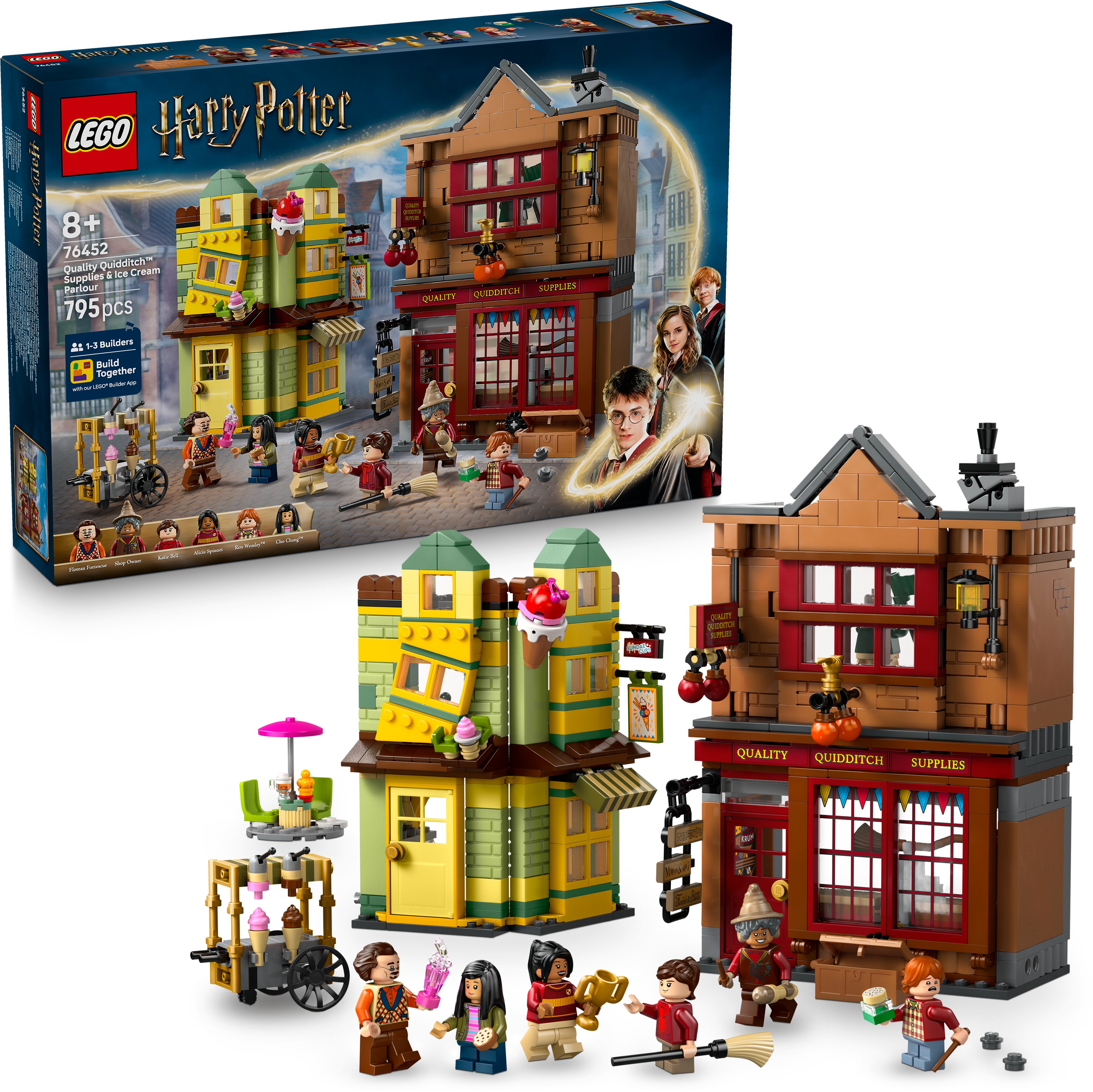LEGO Harry Potter 76452 Prvotřídní potřeby pro famfrpál a zmrzlinářství