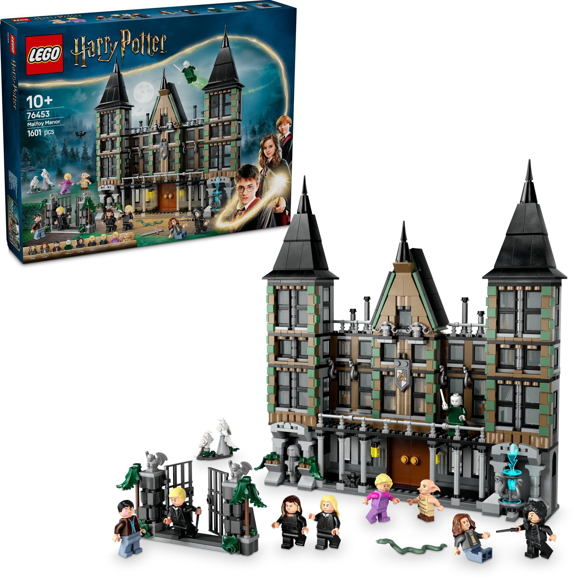LEGO Harry Potter 76453 Sídlo rodu Malfoyů detailní model