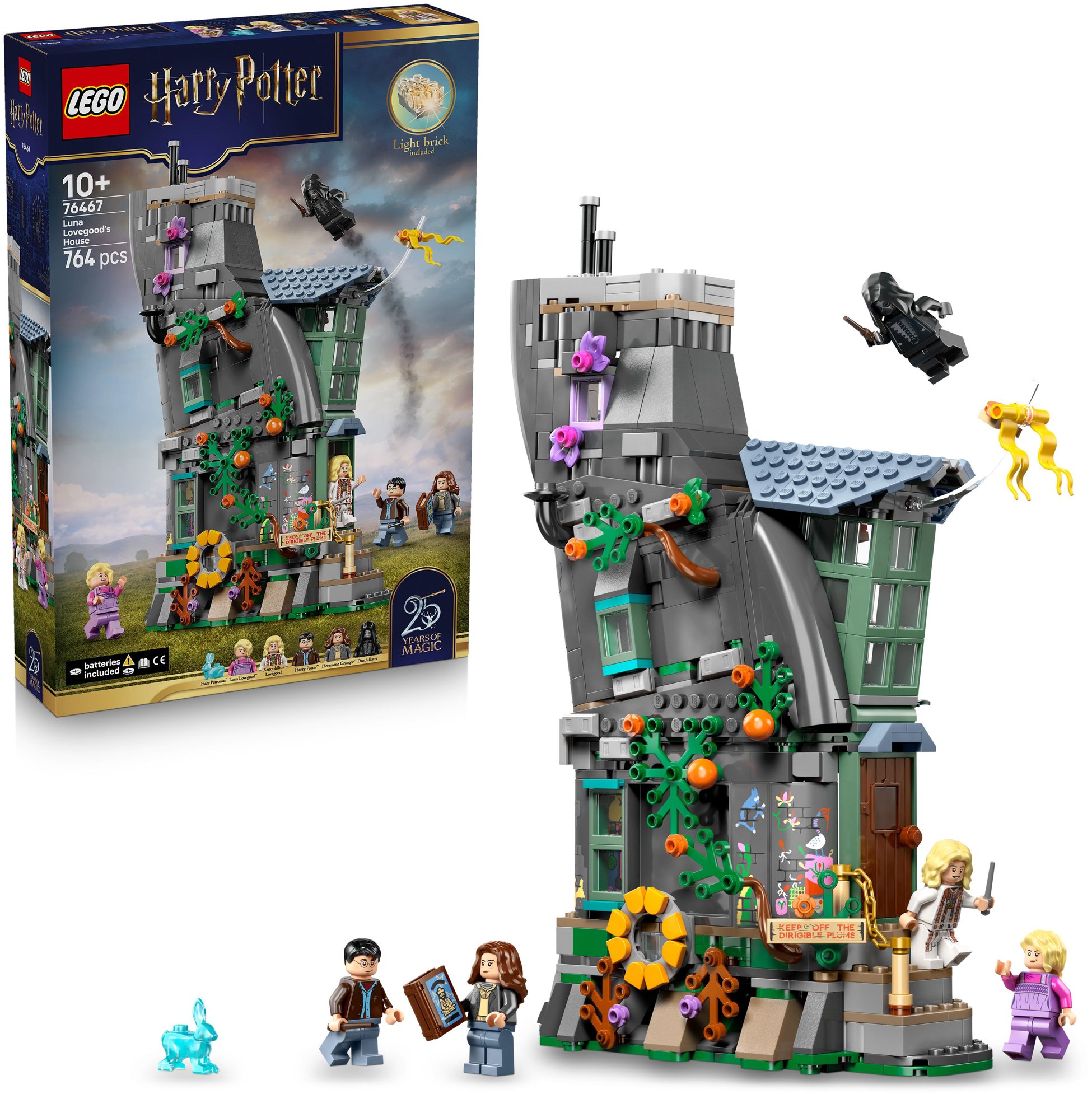 LEGO® Harry Potter™ 76467 Dům Lenky Láskorádové s minifigurkami