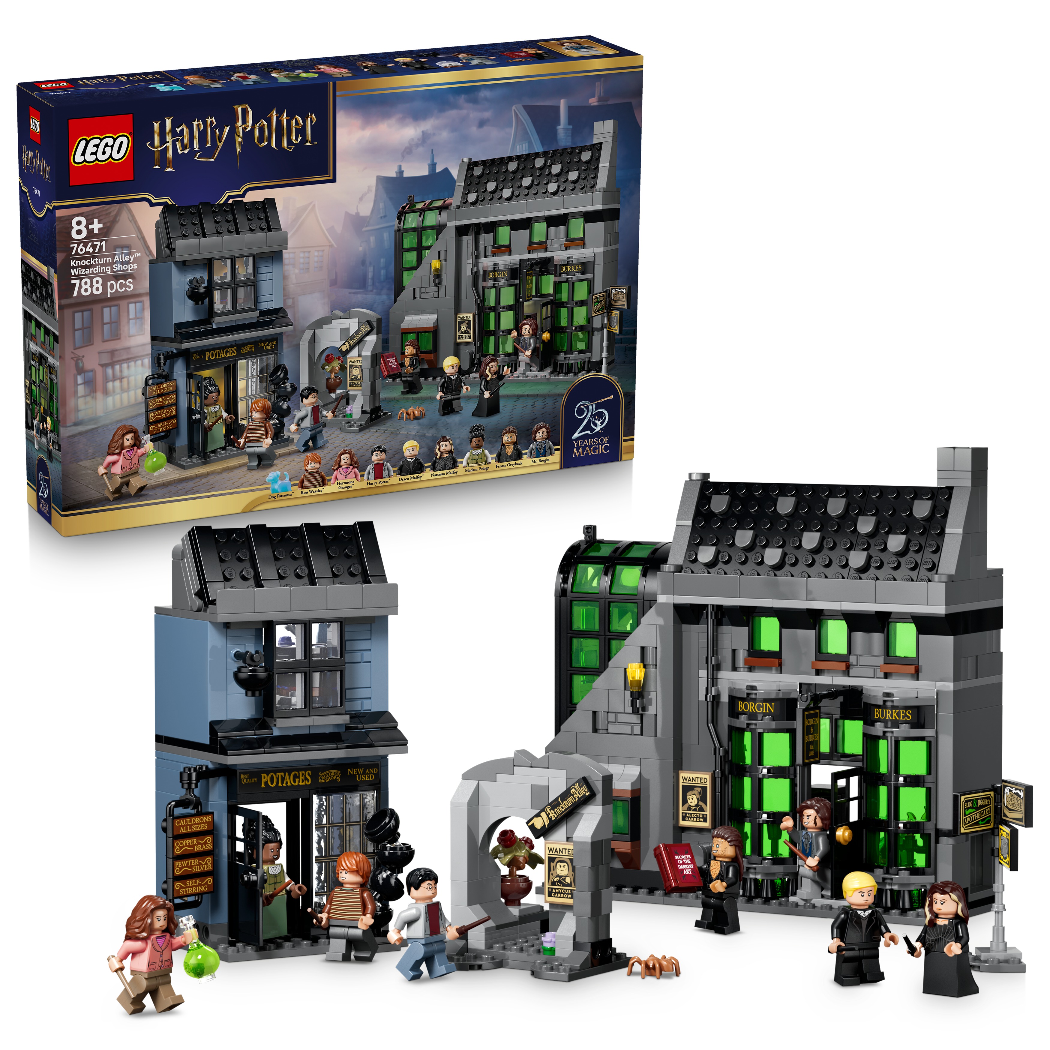 LEGO® Harry Potter™ 76471 Kouzelnické obchody v Obrtlé ulici