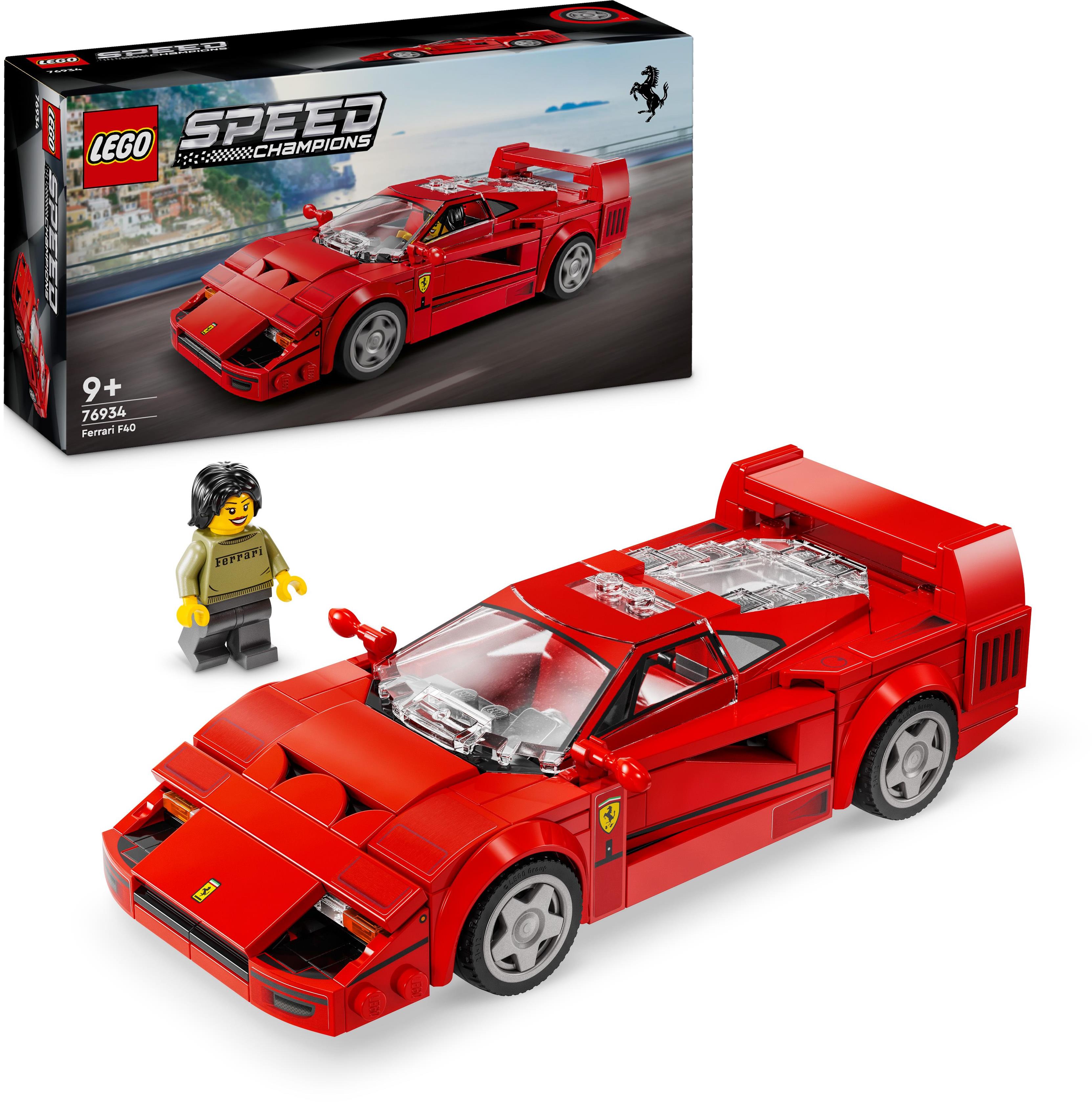 LEGO Speed Champions 76934 Superauto Ferrari F40 - stavebnice LEGO