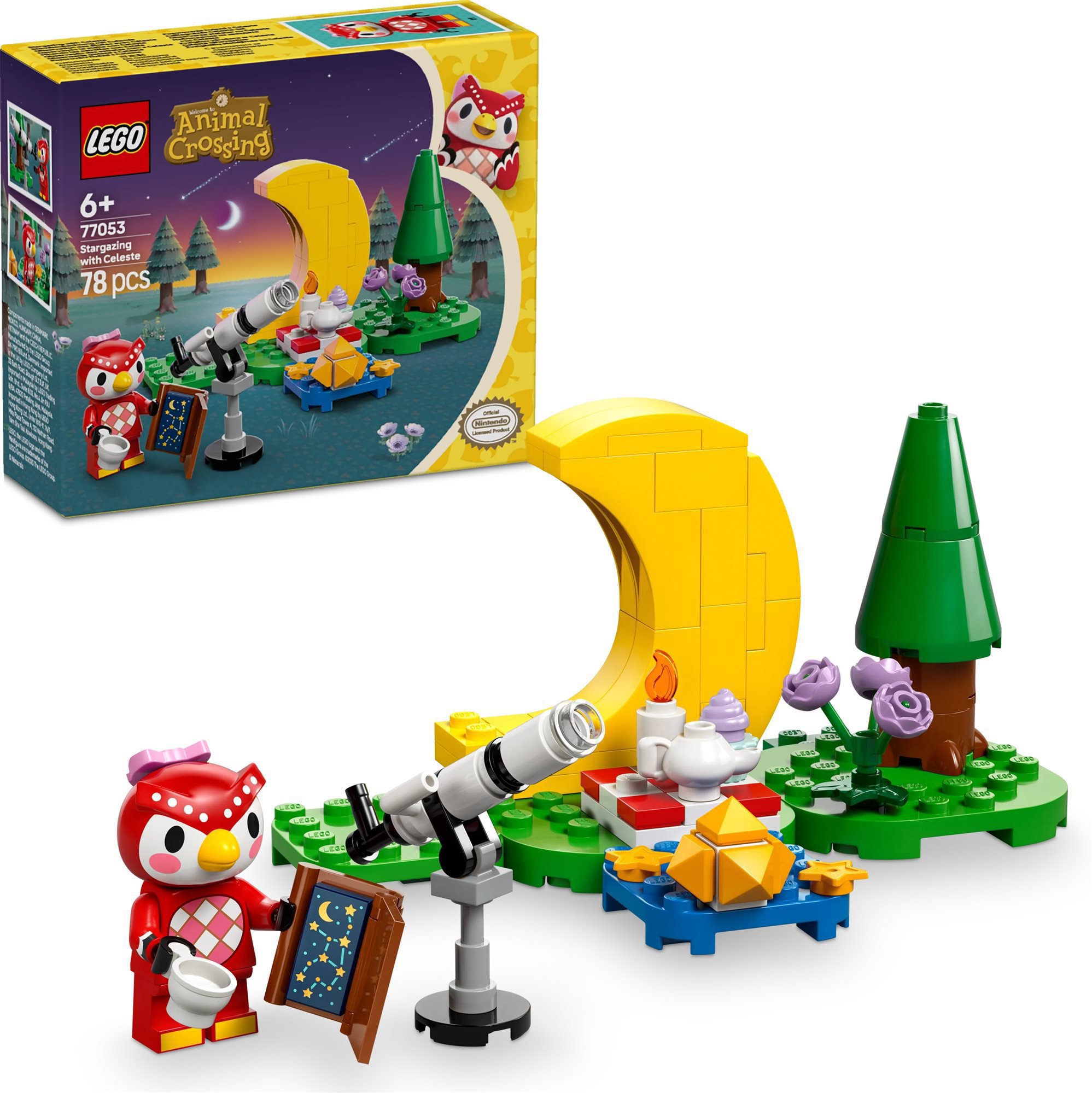 LEGO&reg; Animal Crossing&trade; 77053 Pozorování hvězd s Celeste