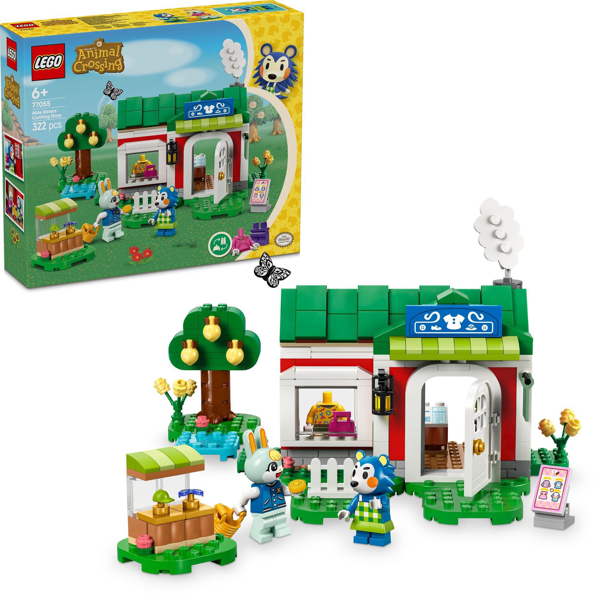 LEGO Animal Crossing 77055 Obchod s oblečením Able Sisters