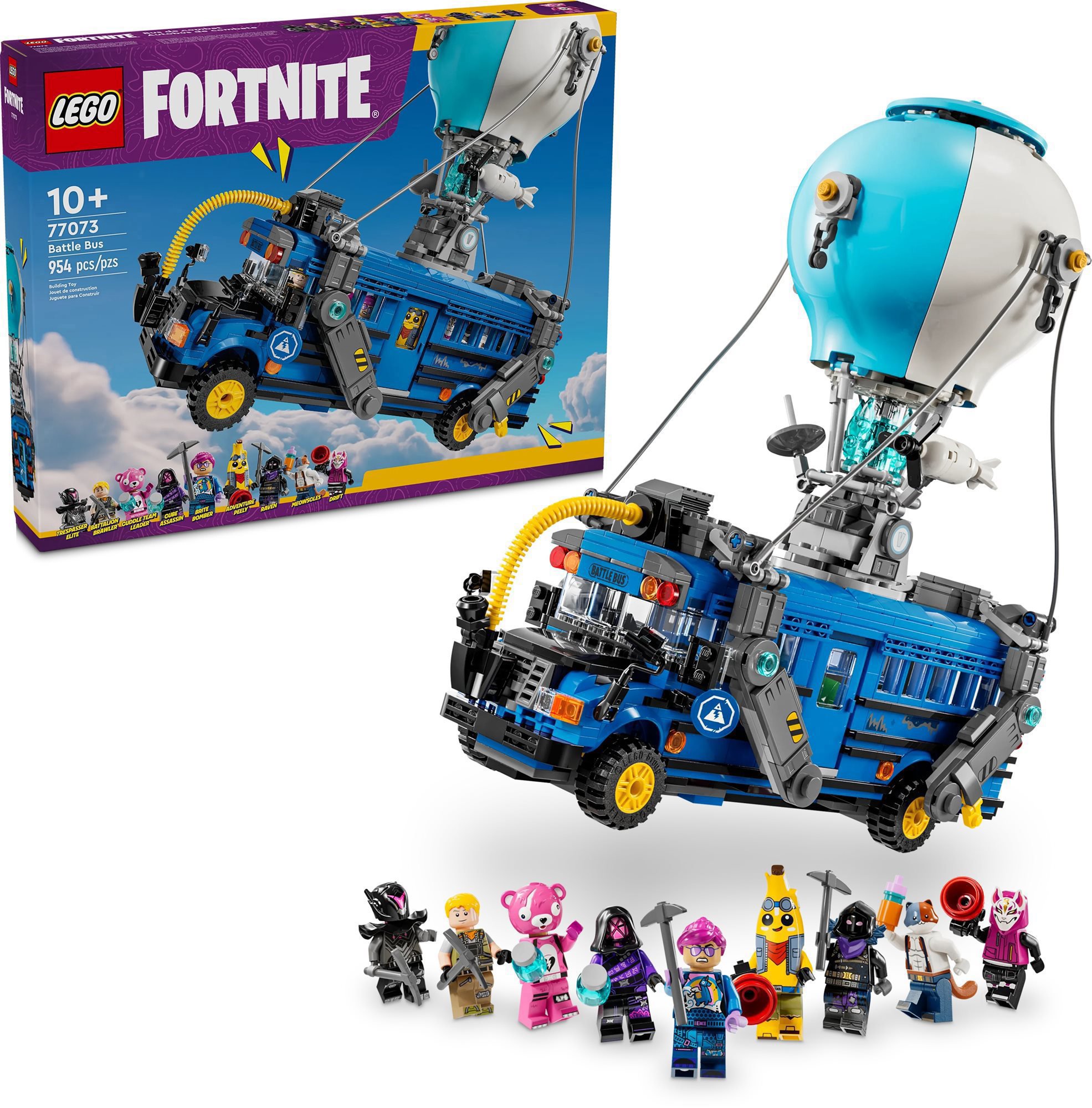 LEGO Fortnite Battle Bus stavebnice s figurkami