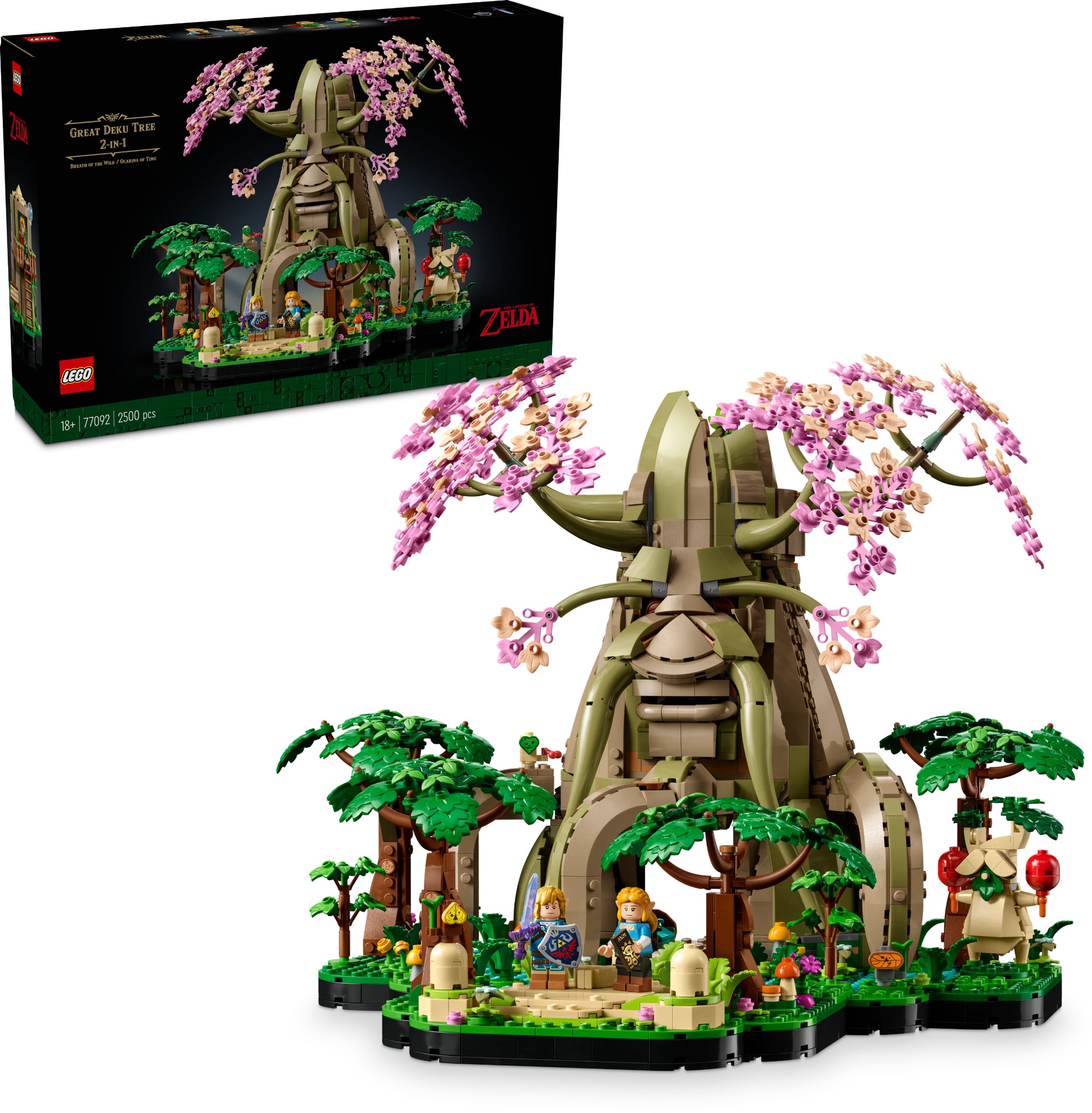 Stavebnice LEGO® The Legend of Zelda™ 77092 Great Deku Tree na stole