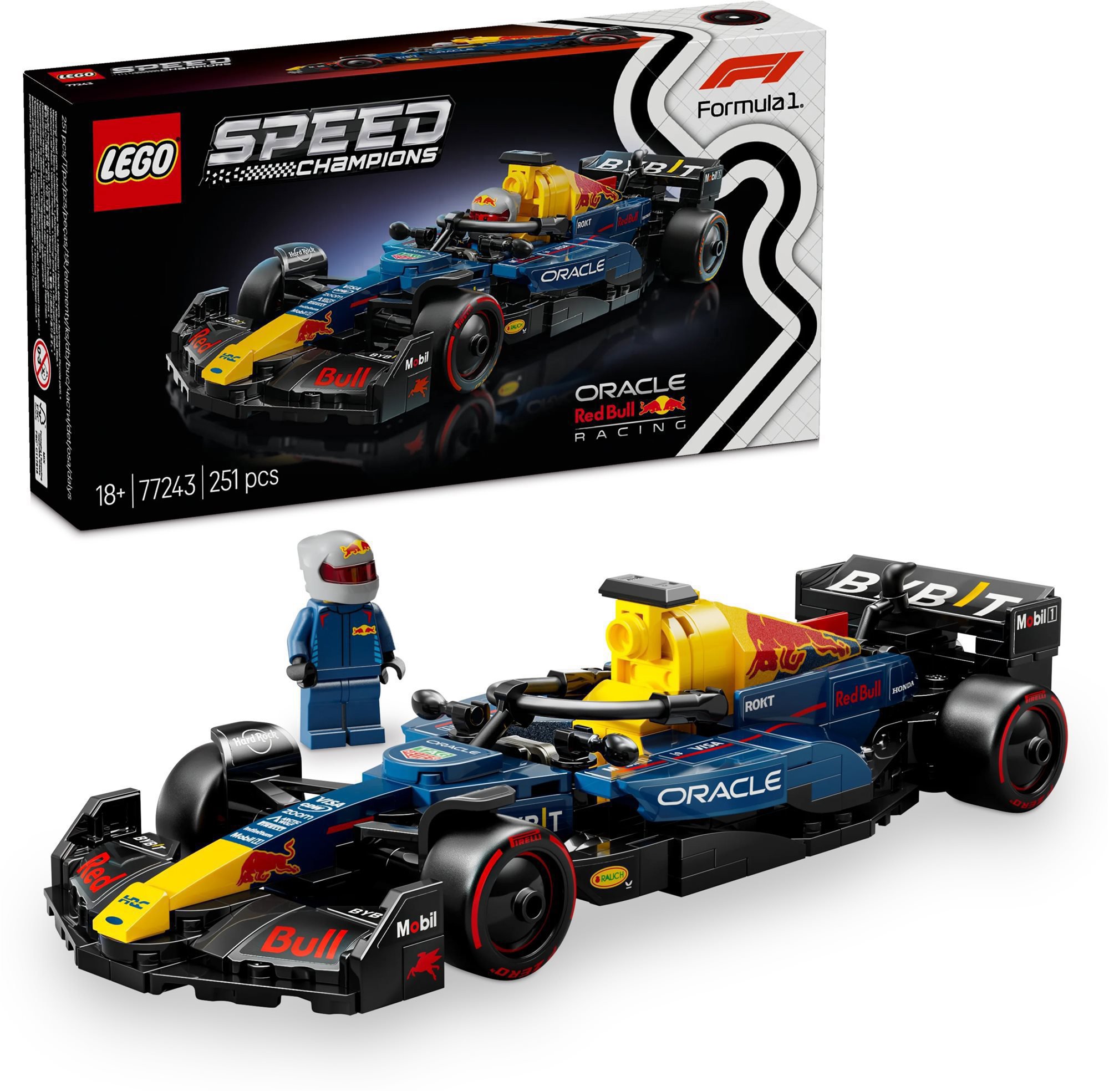 LEGO Speed Champions 77243 Závodní auto Oracle Red Bull Racing RB20 F1