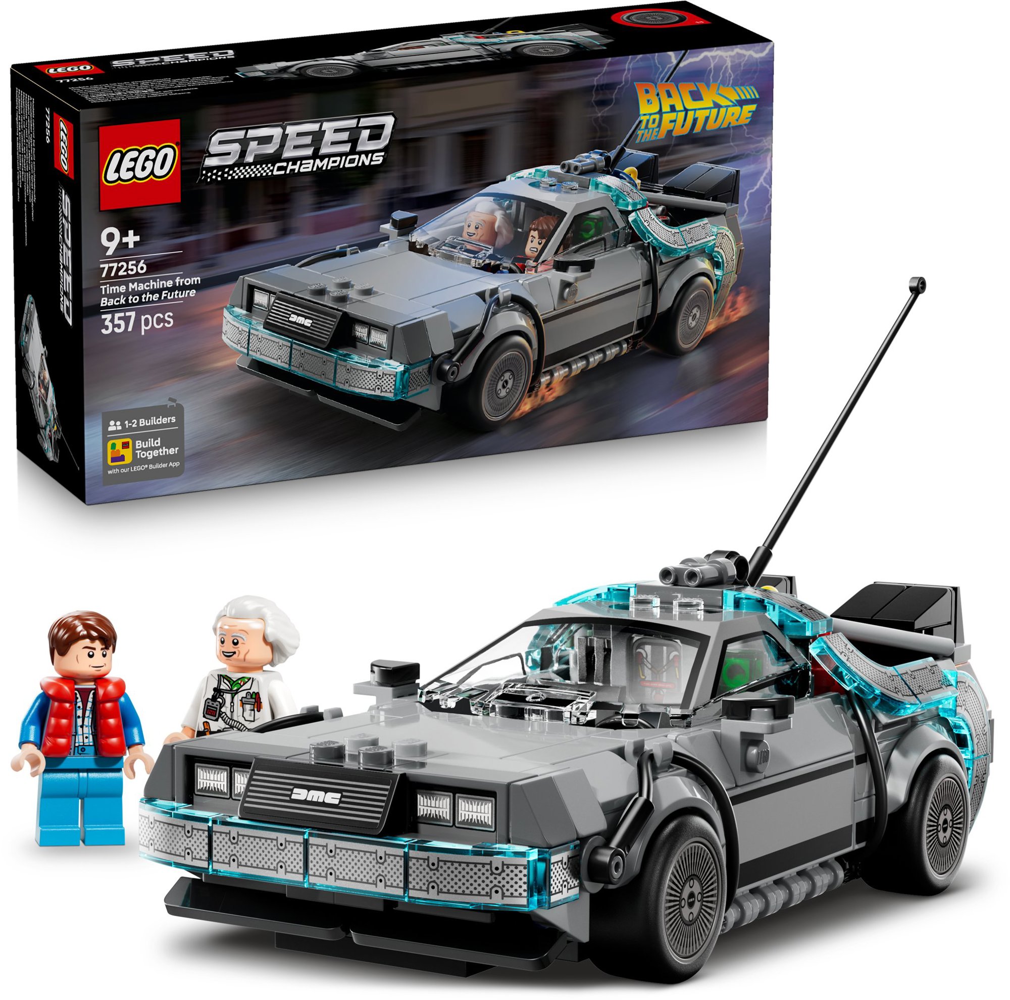 LEGO Speed Champions 77256 Stroj času z filmu Návrat do budoucnosti
