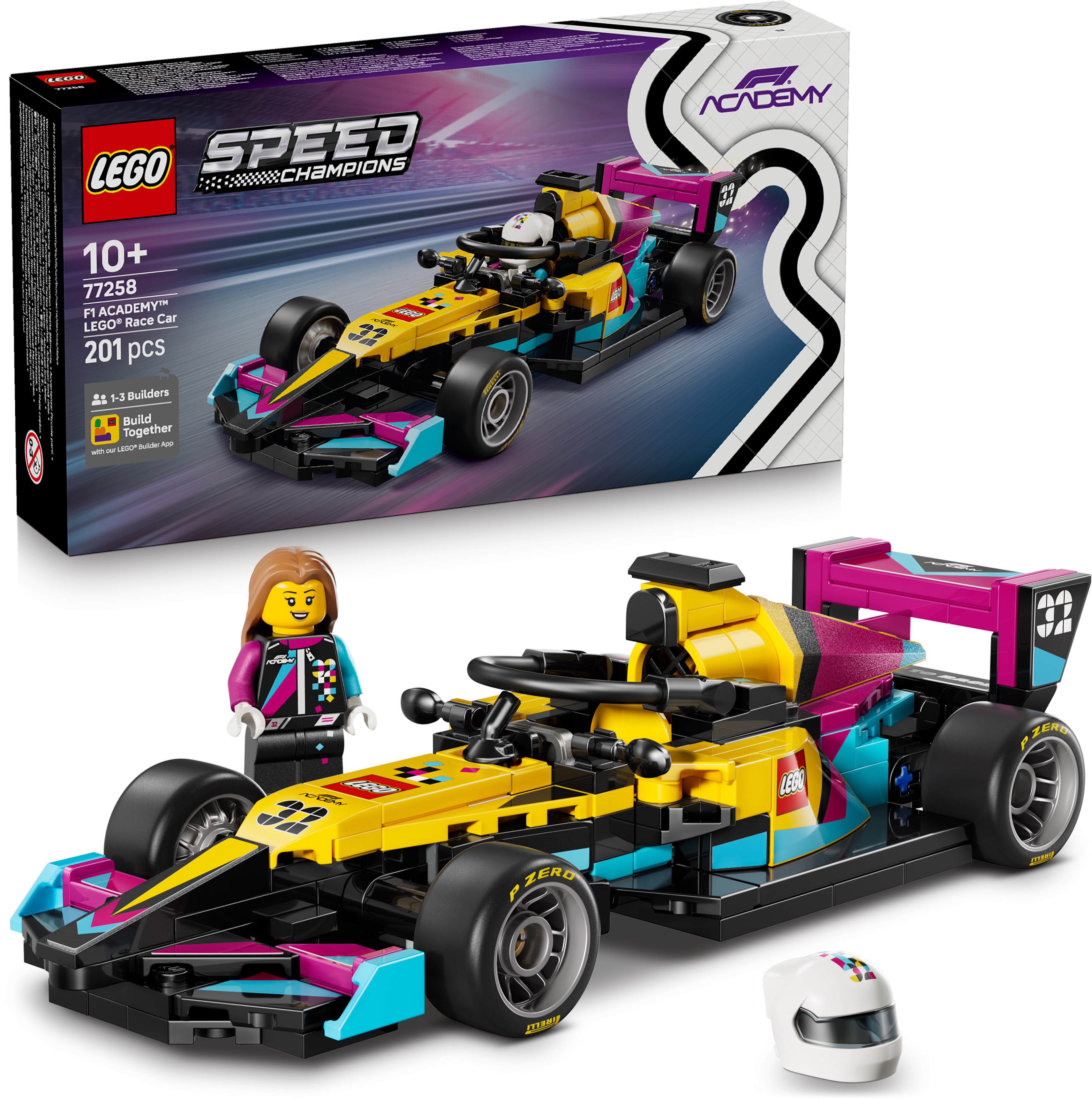 LEGO Speed Champions 77258 Závodní auto LEGO F1 ACADEMY