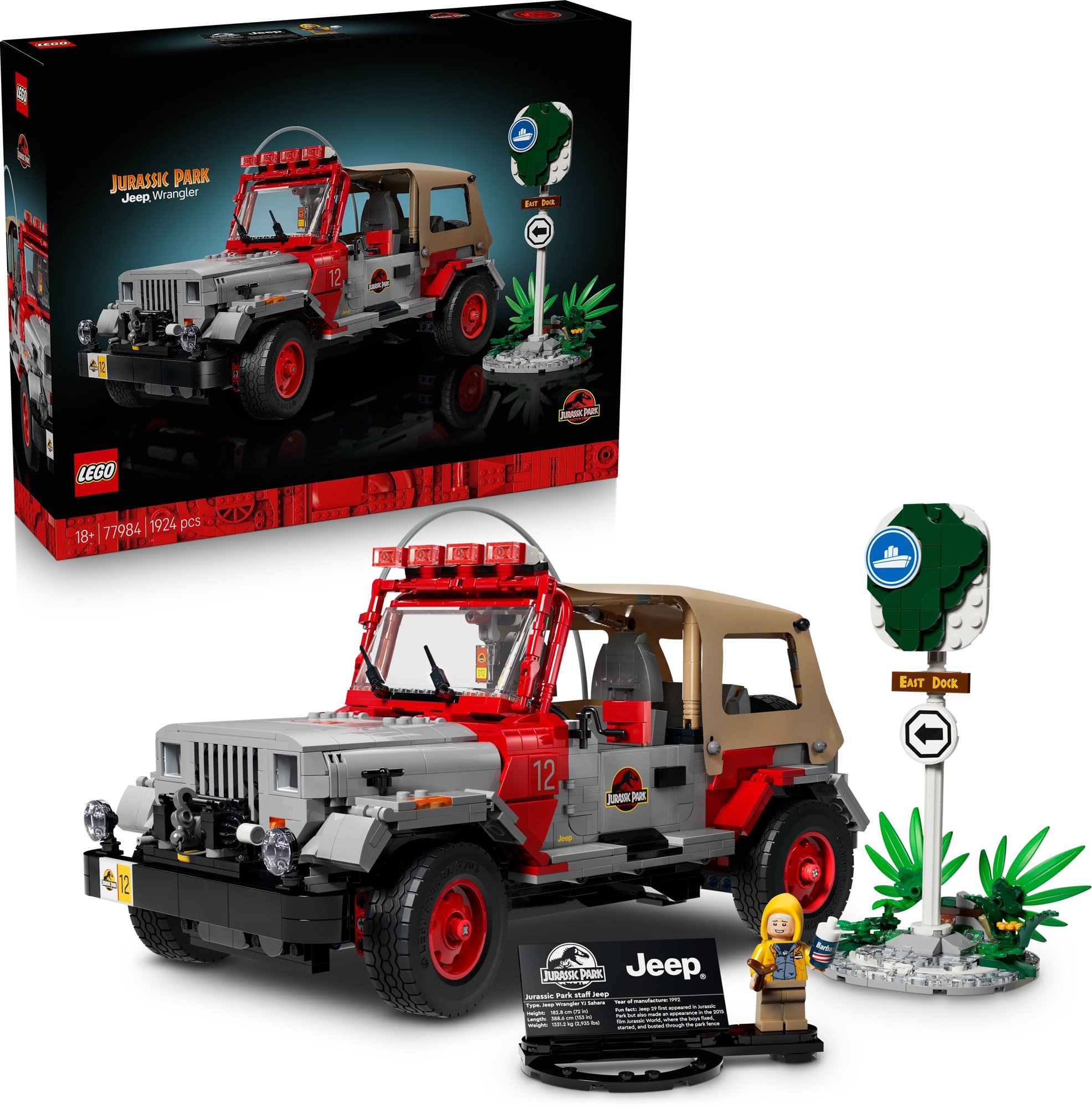 LEGO® Jurassic World 77984 Jurassic Park Jeep® Wrangler