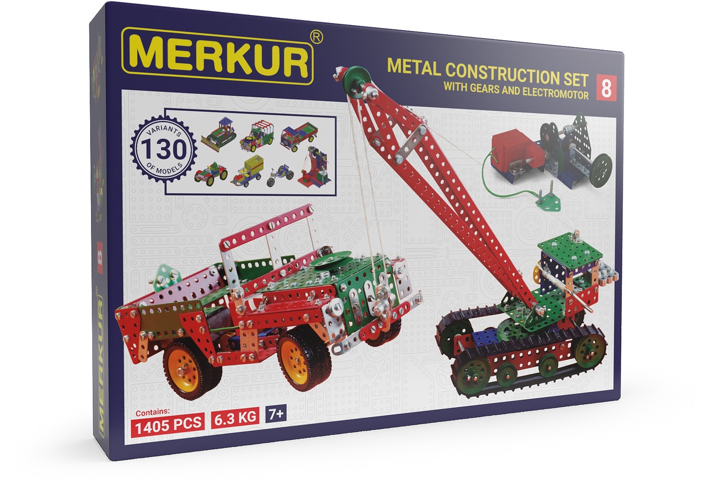 Merkur Velká sada vel. 8