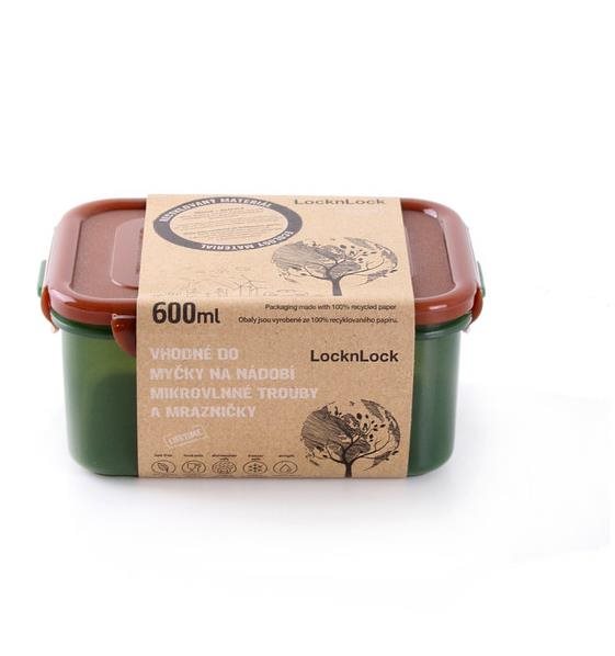 LOCK DÓZA NA POTRAVINY LOCK 600ML,15,5X11X7CM ECO
