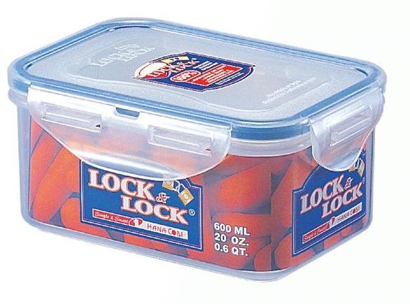 LOCK DÓZA NA POTRAVINY LOCK 600ML, PLAST