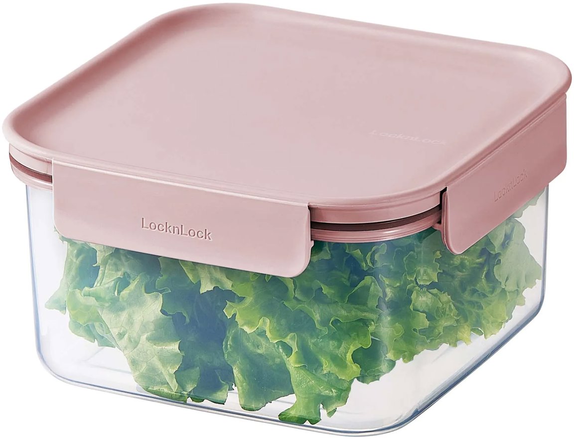 LocknLock Classic Plus Dóza na potraviny 1,25 l růžová
