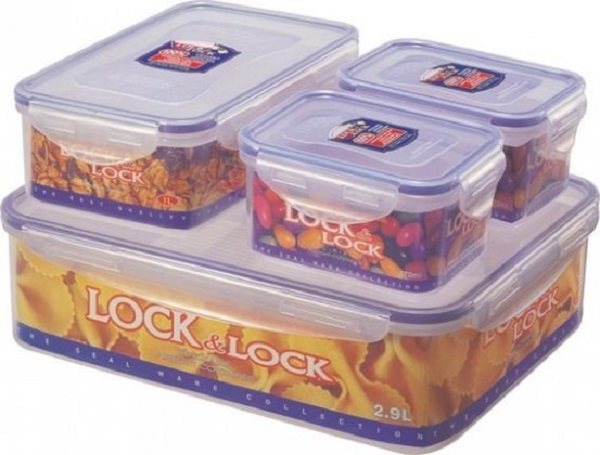 LOCKnLOCK Dóza na potraviny Lock - set 4ks