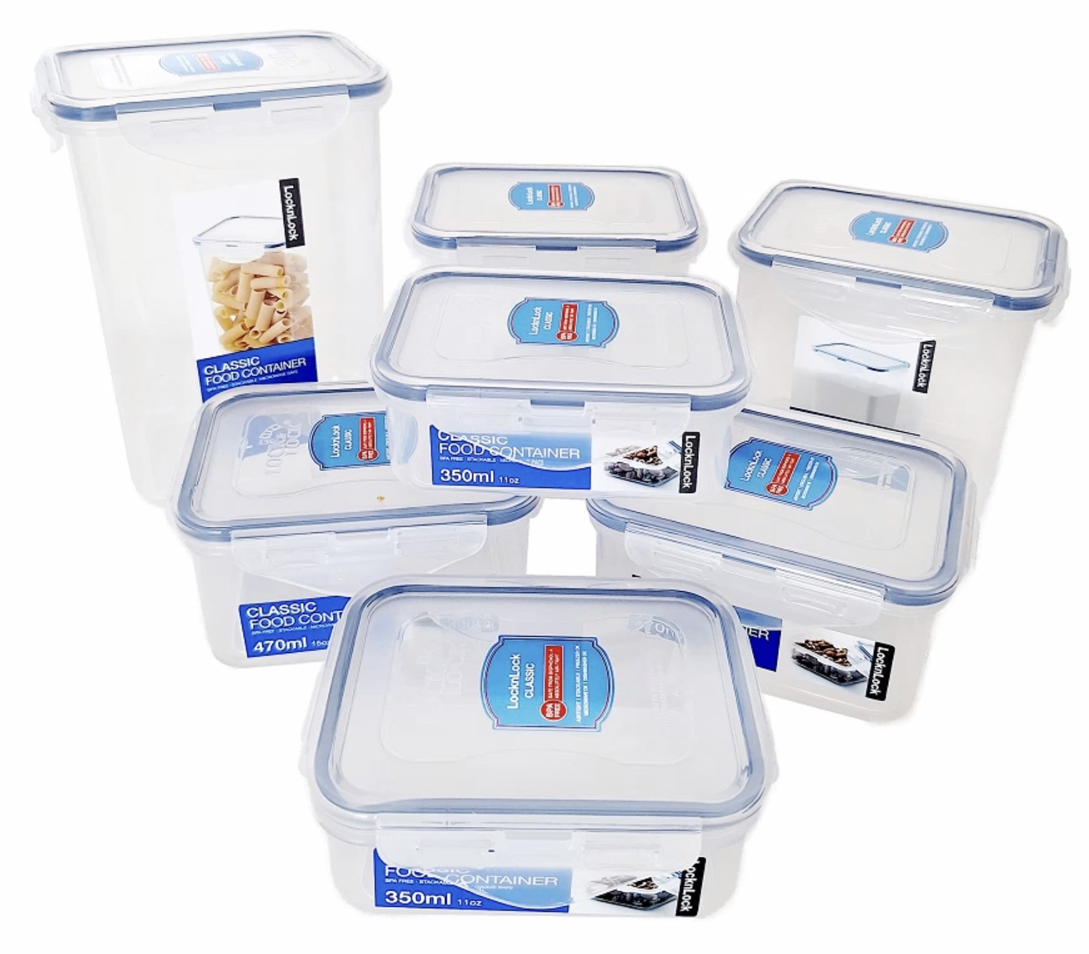 LOCKnLOCK Dóza na potraviny Lock - set 7ks HPL809BS