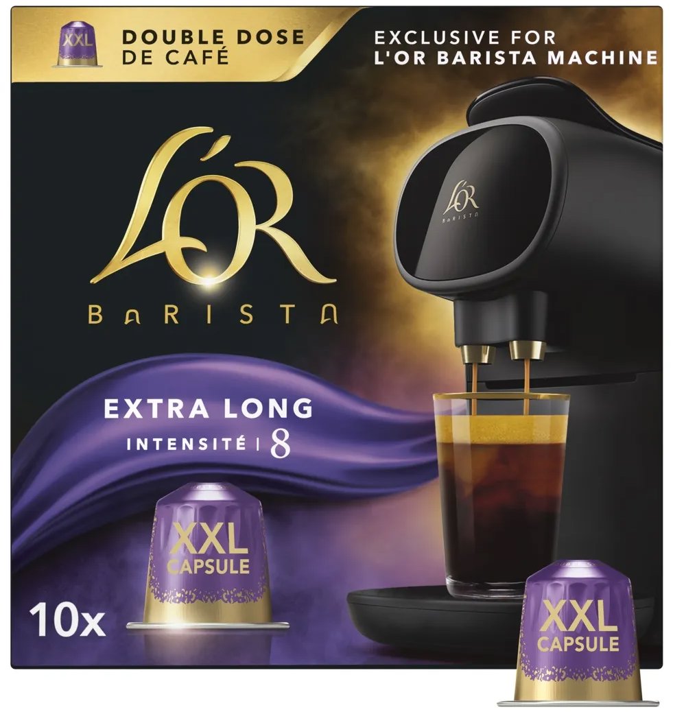 L'OR Barista XXL Extra Long 10 ks kapslí pro L'OR Barista kávovary