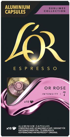 L'OR Espresso Or Rose 10 kapslí pro Nespresso®* Original