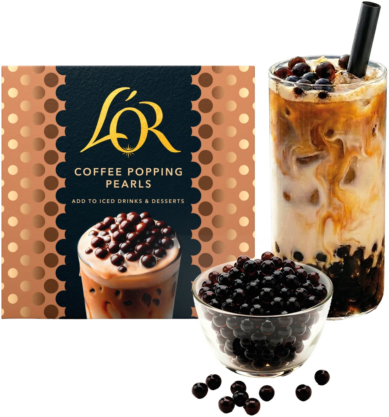 L'OR Bubble kávové perly 100g