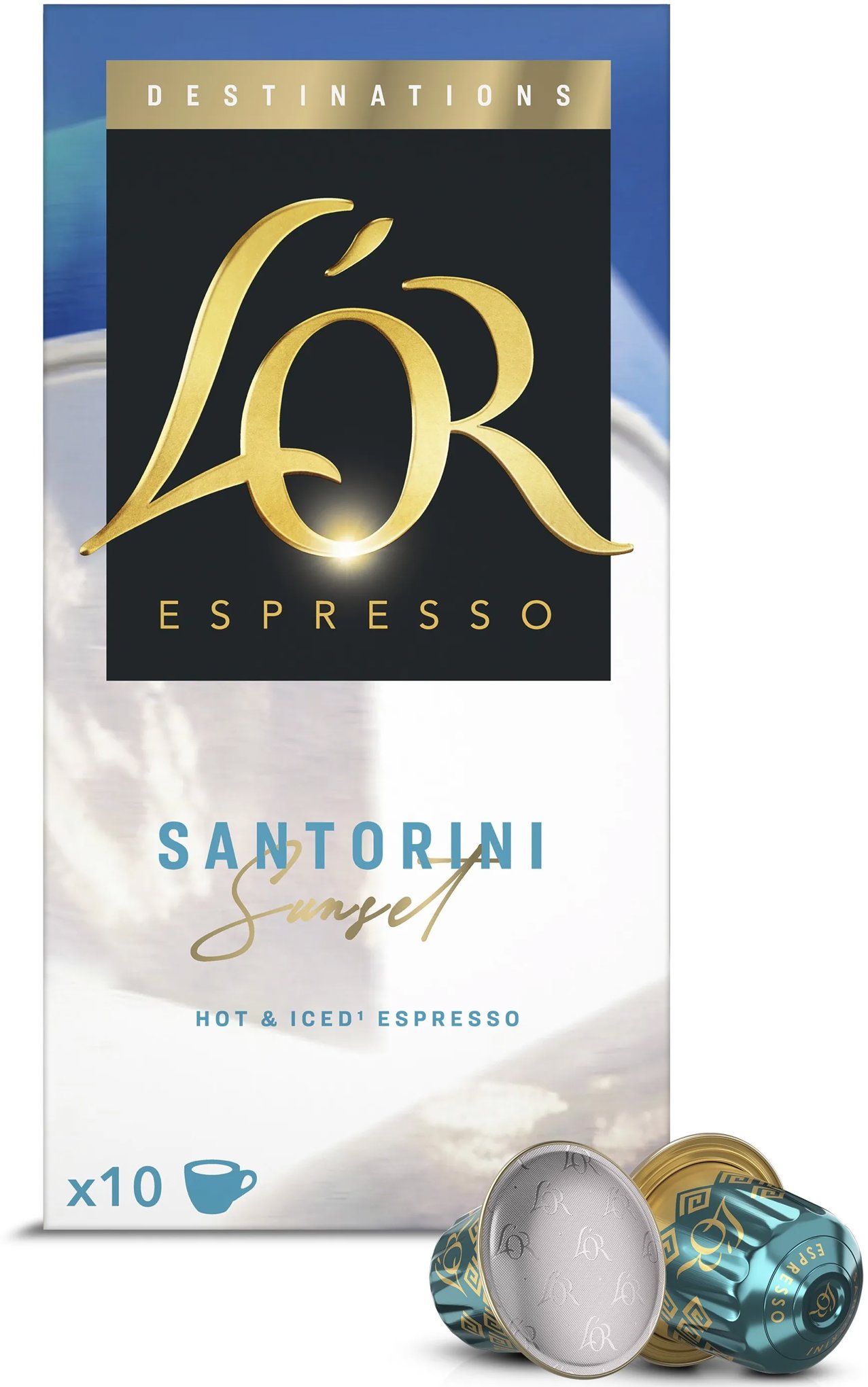 L'OR Espresso Santorini 10 kapslí