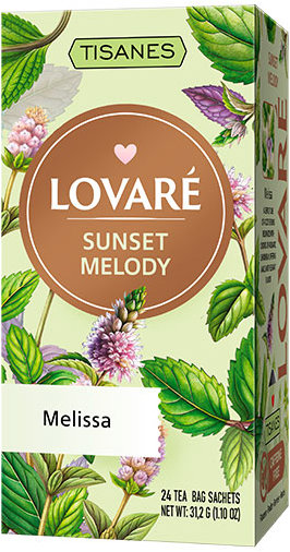 Lovaré Sunset Melody bylinný čaj meduňka 31,2 g, 24 sáčků