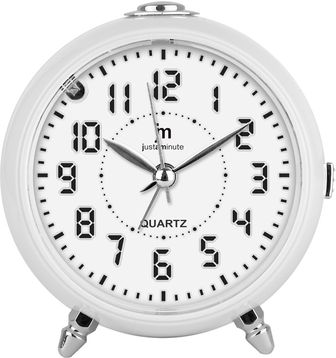LOWELL Designový budík JA7117B 10 cm
