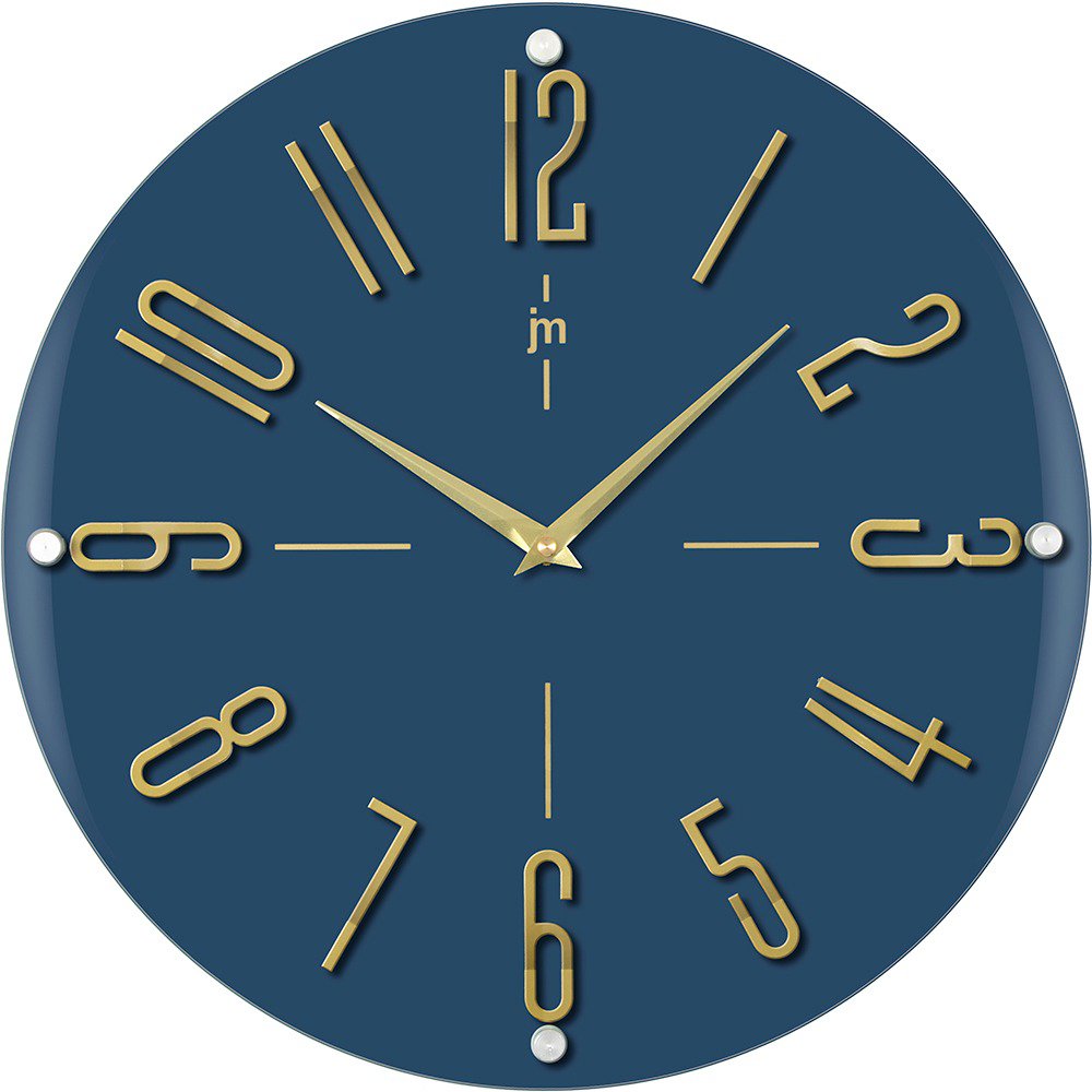 LOWELL Designové nástěnné hodiny L00974A 40 cm