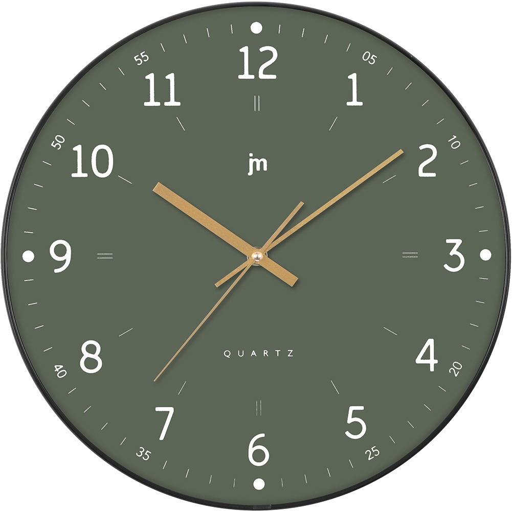 LOWELL Designové nástěnné hodiny L00975V 35 cm