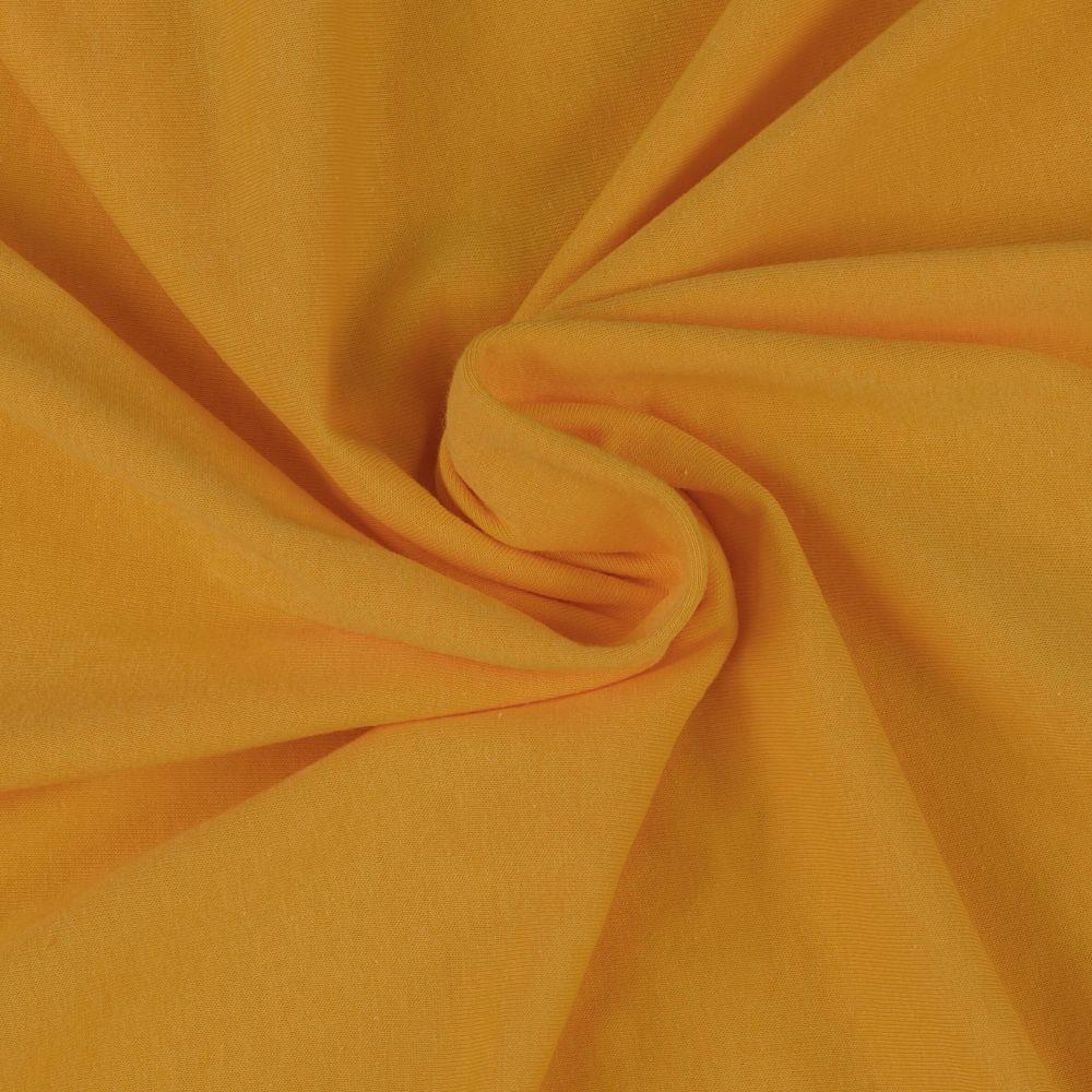 Kvalitex Jersey prostěradlo dětské sytě žluté 60 × 120 cm