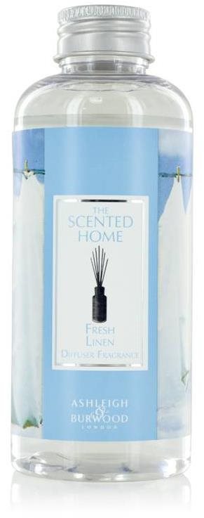 Ashleigh & Burwood Náhradní náplň do difuzéru THE SCENTED HOME - FRESH LINEN (čisté prádlo), 150 ml