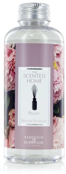 Ashleigh & Burwood Náhradní náplň do difuzéru THE SCENTED HOME - PEONY (pivoňka), 150 ml